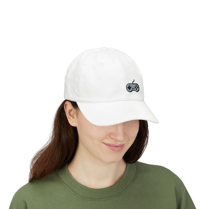 Retro Game Controller Embroidered Classic Dad Hat – Classic Gamer Dad Hat for Video Game Lovers and 90s Nostalgia
