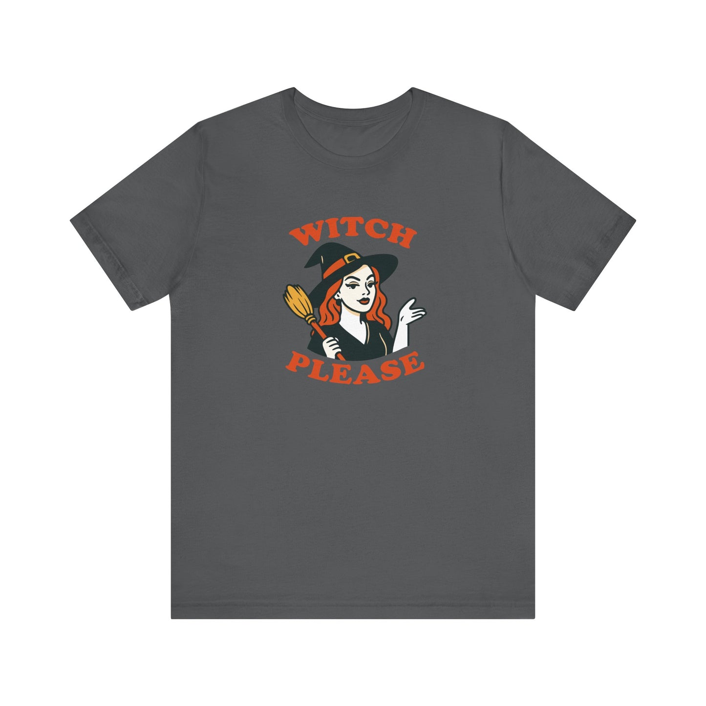 Witch Please Halloween Shirt – Sassy Retro Witch Graphic Tee for Funny Halloween Attitude