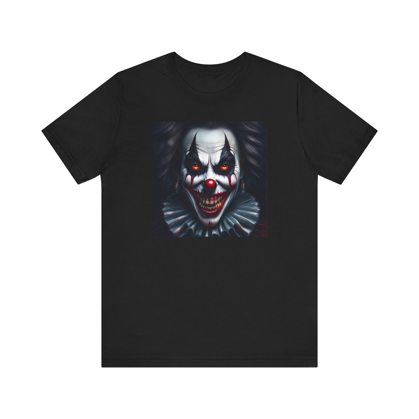 Nightmare Clown Halloween Shirt – Evil Clown Face Tee for Scary Halloween Vibes