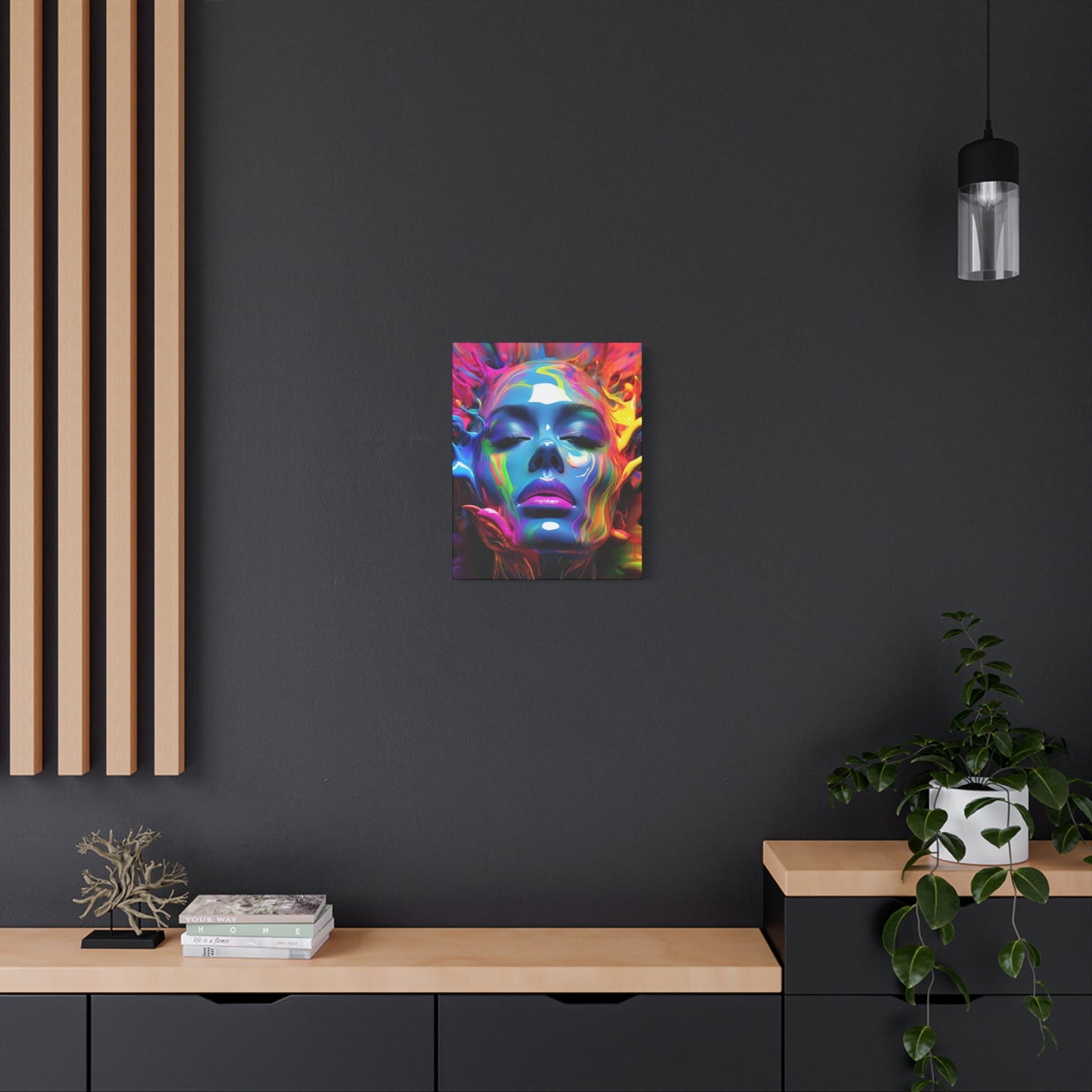 Painted Beauty 004 Canvas Wall Art