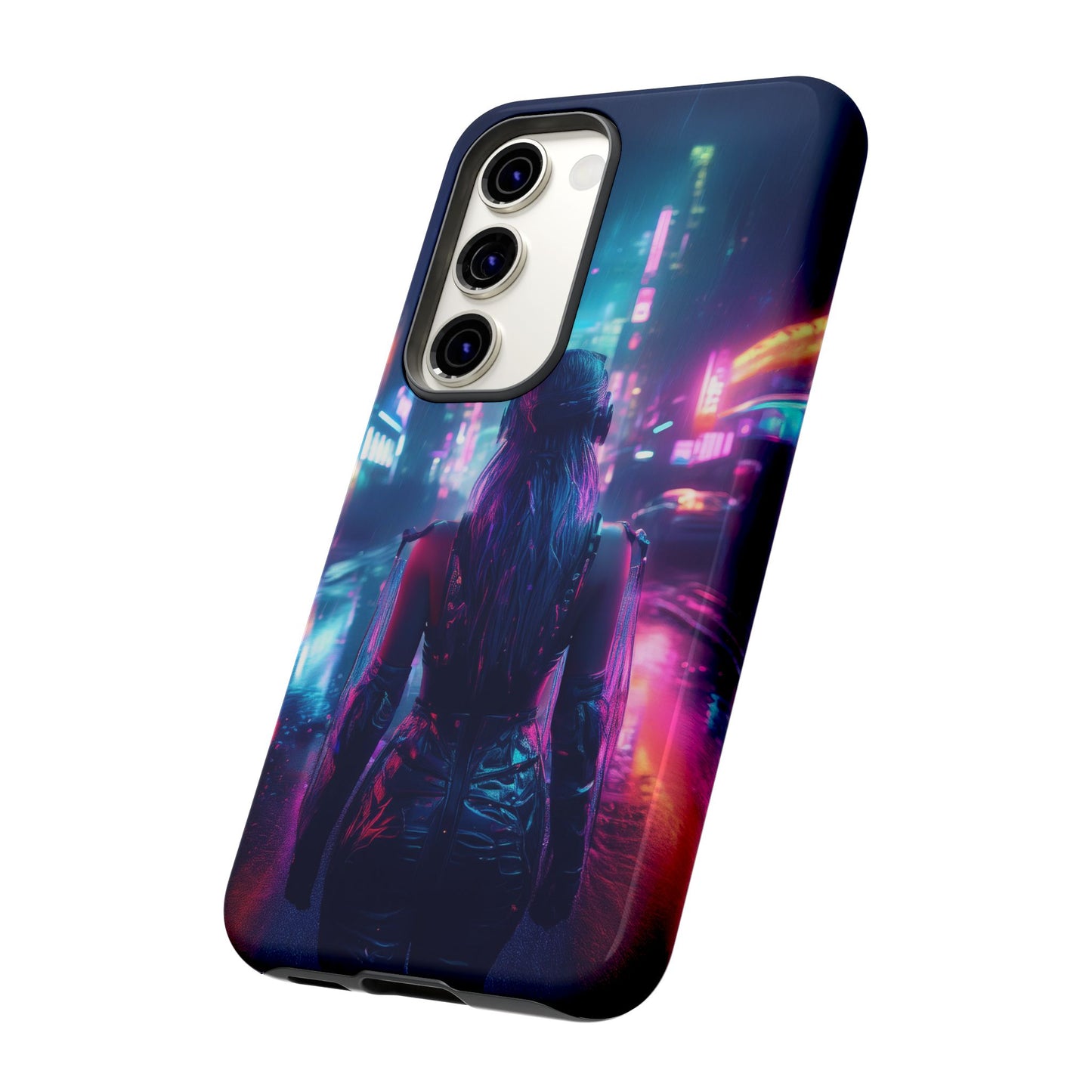 Futuristic Cyberpunk Female Cell Phone Case 032