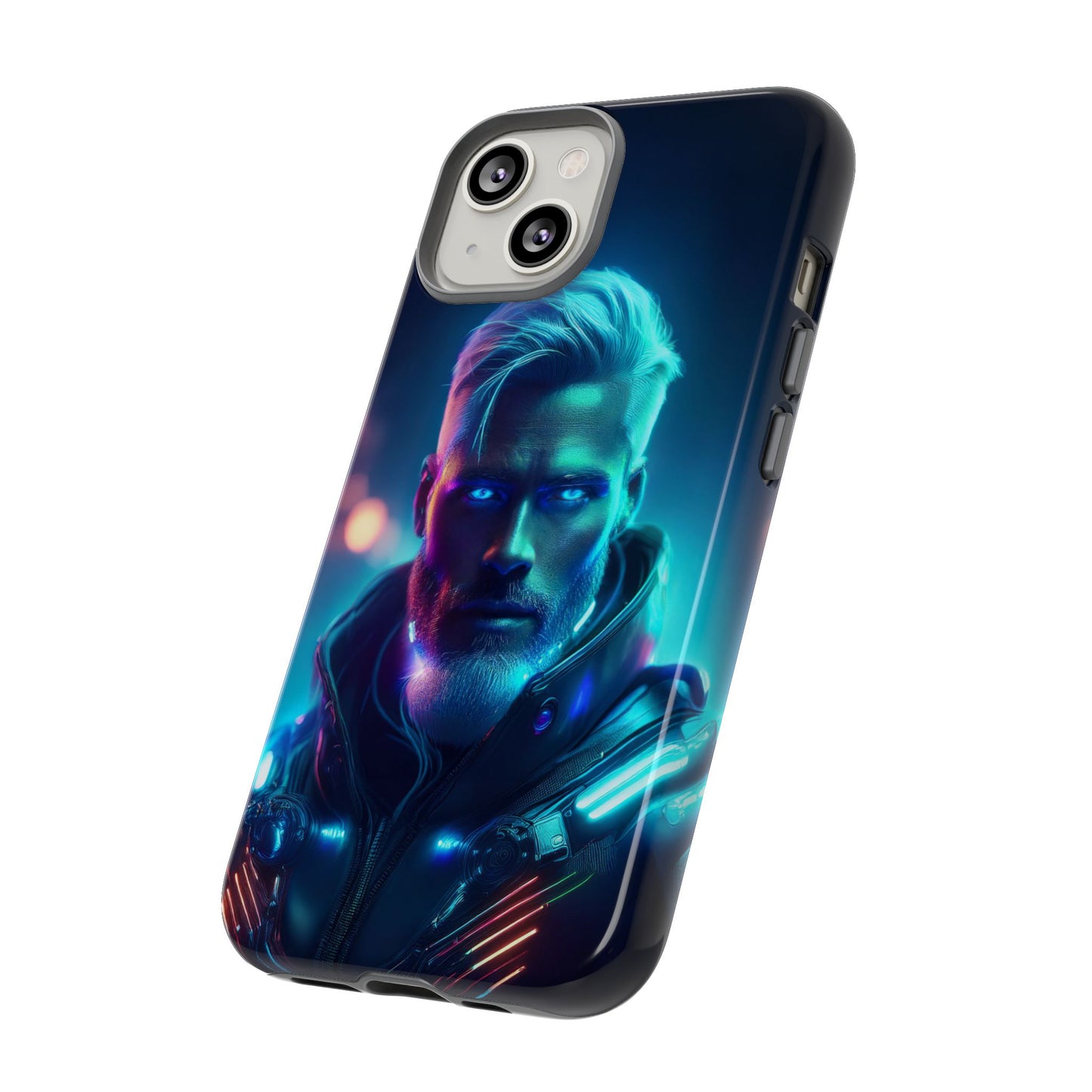 Futuristic Cyberpunk Male Cell Phone Case 023