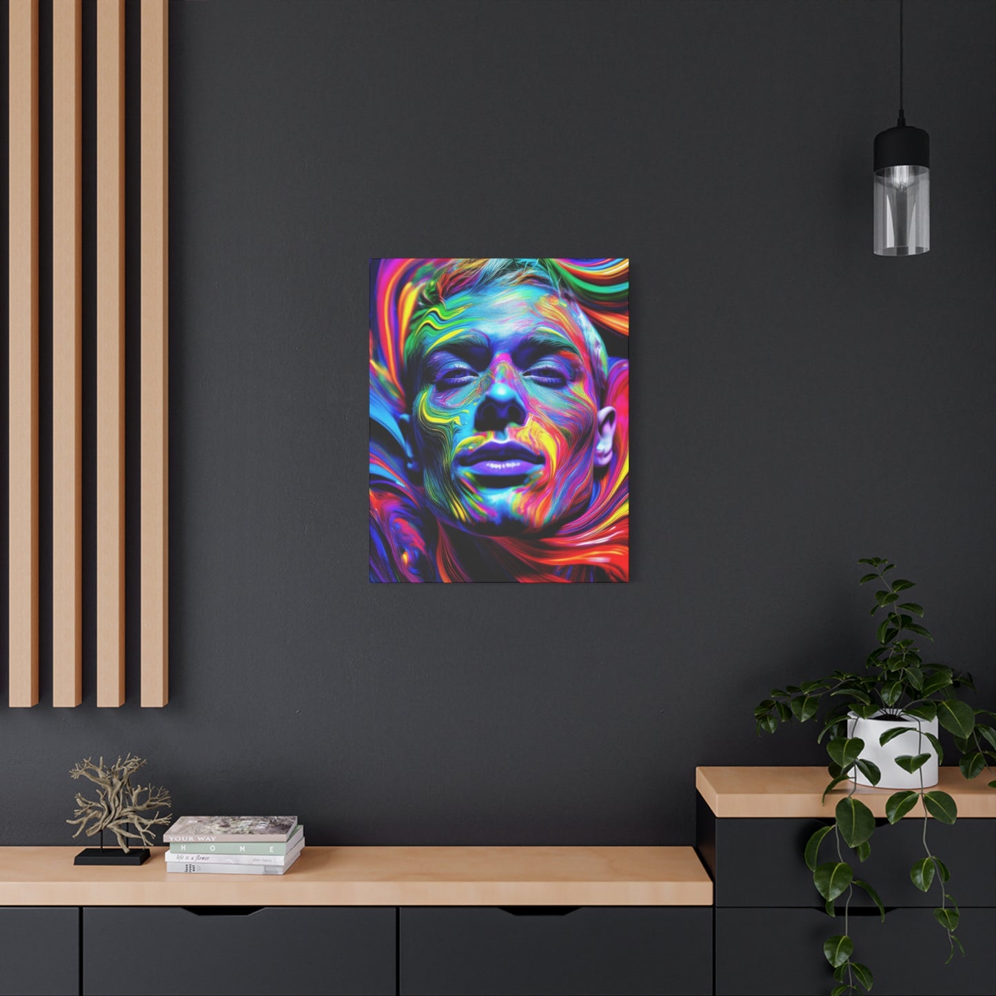 Painted Beauty 008 Canvas Wall Art