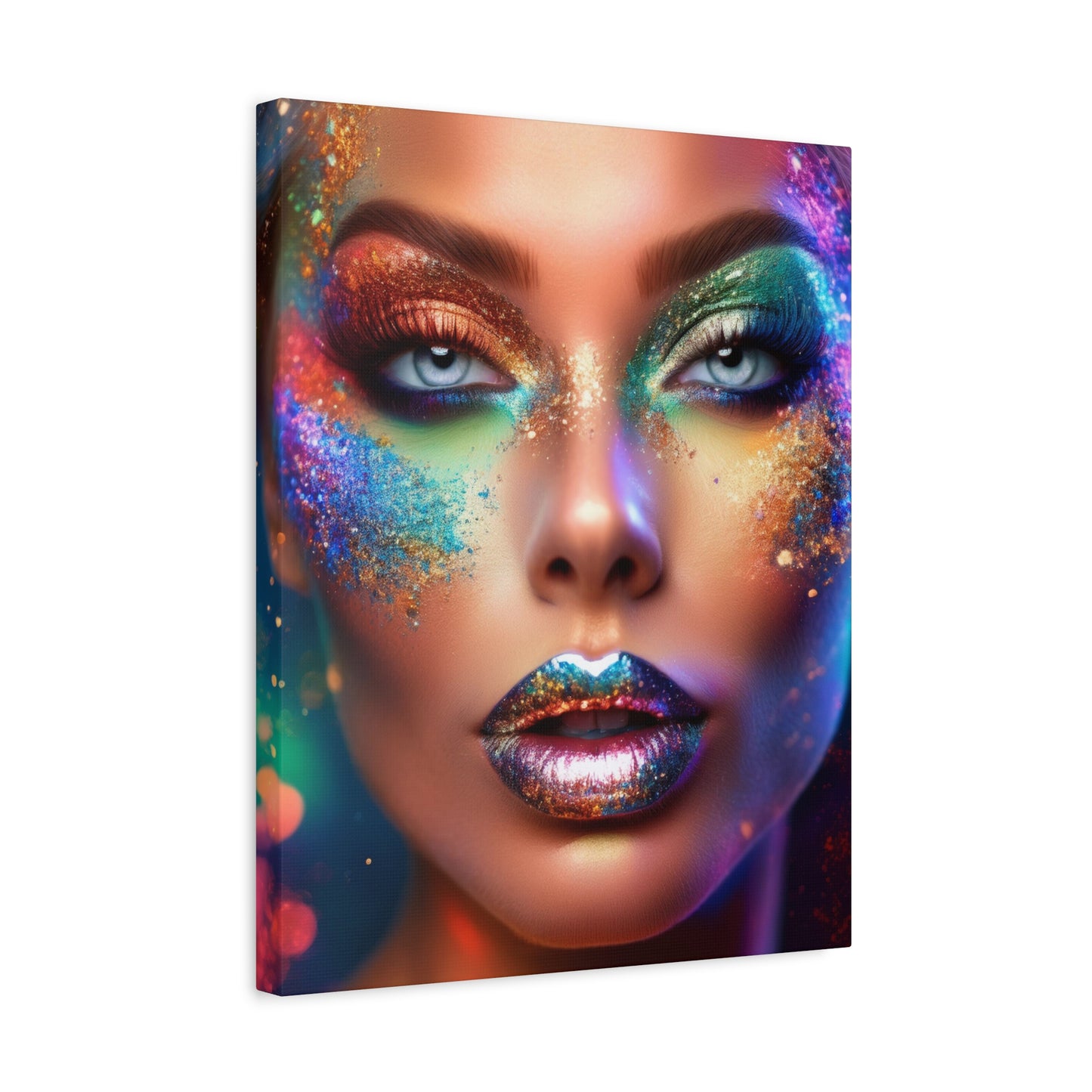 Glitter Love 006- Canvas Print – Vibrant Wall Decor