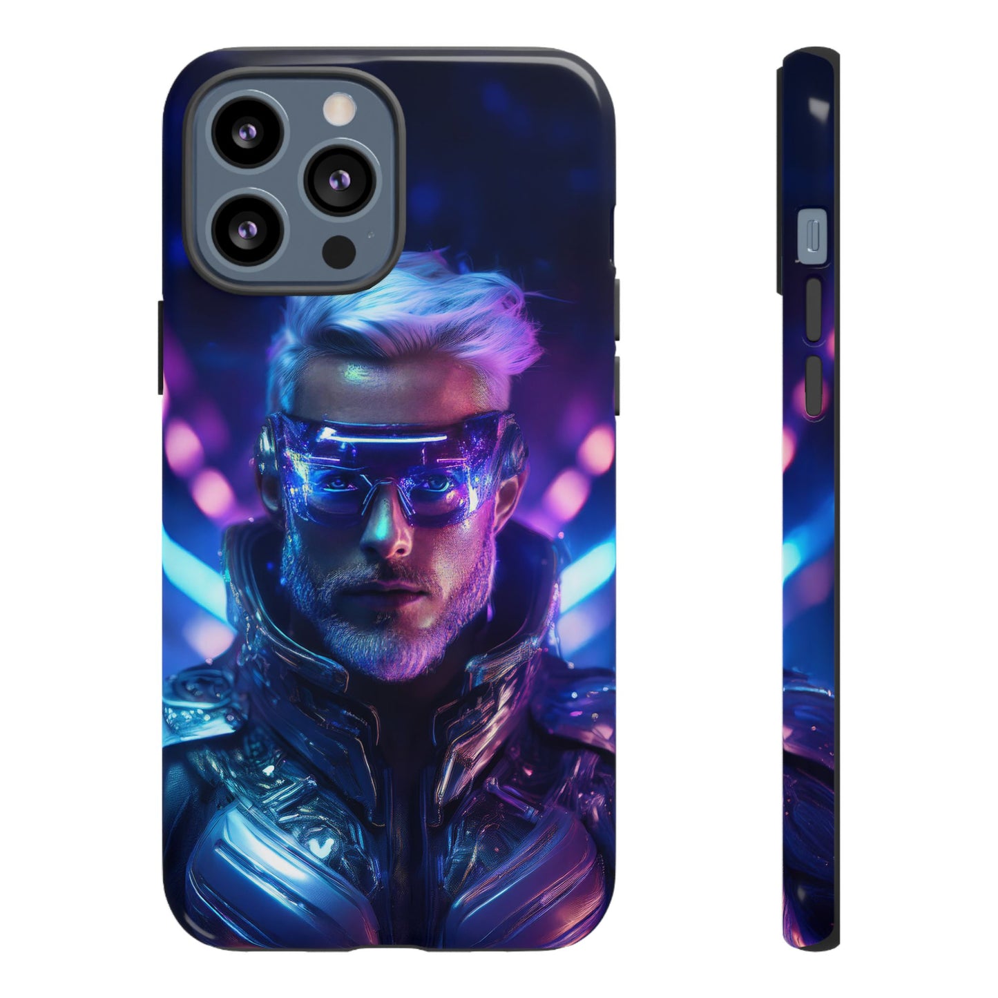 Futuristic Cyberpunk Male Cell Phone Case 020