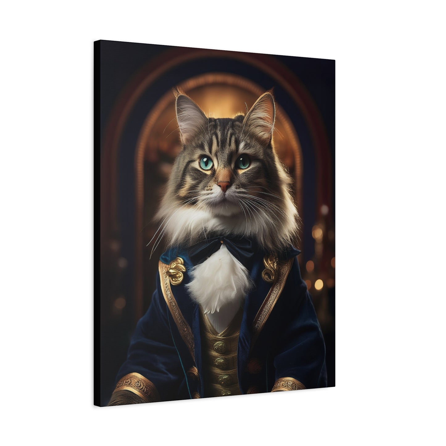 Duke purrington Canvas Art | Stretched Matte Wall Decor