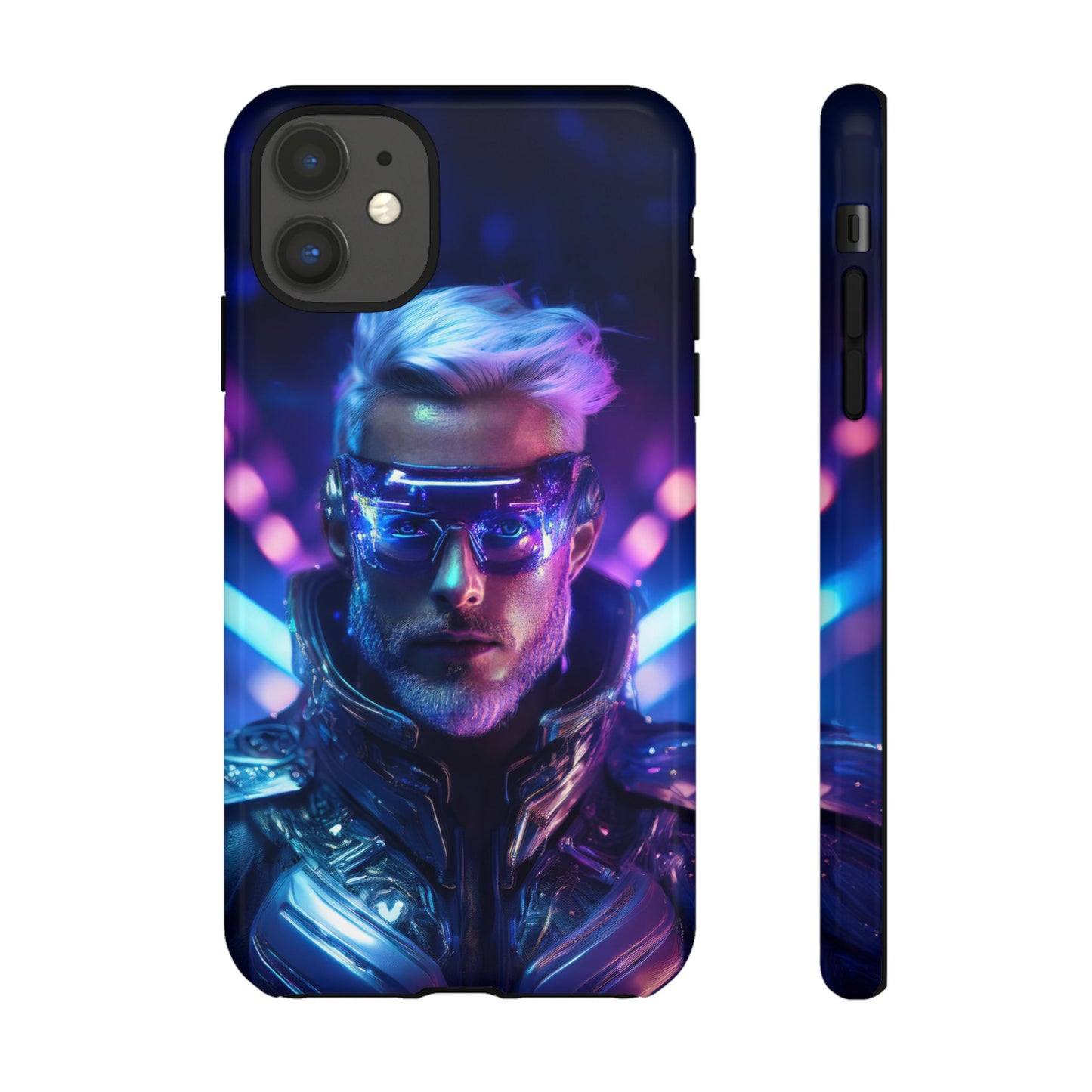 Futuristic Cyberpunk Male Cell Phone Case 020