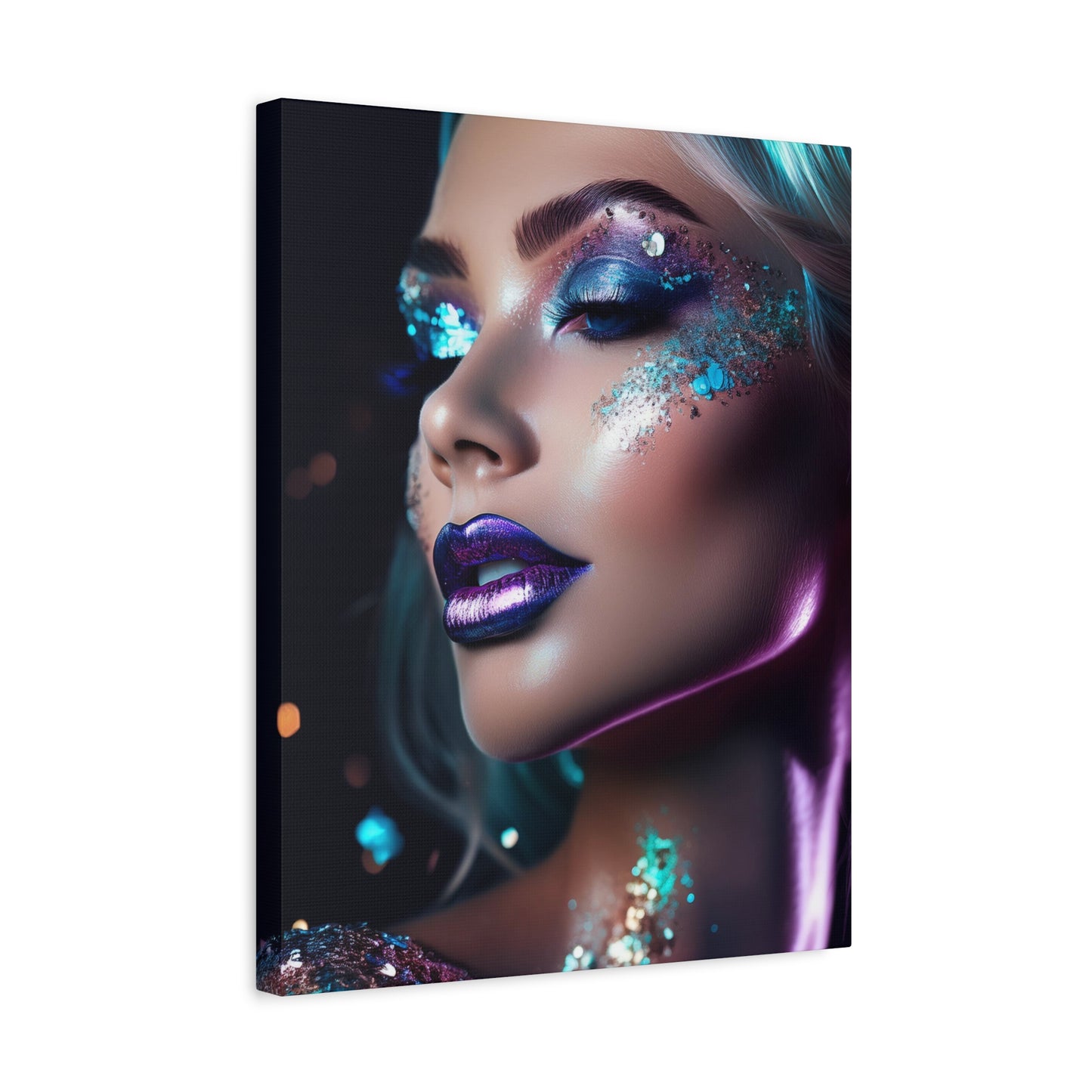 Glitter Love 002- Canvas Print – Vibrant Wall Decor