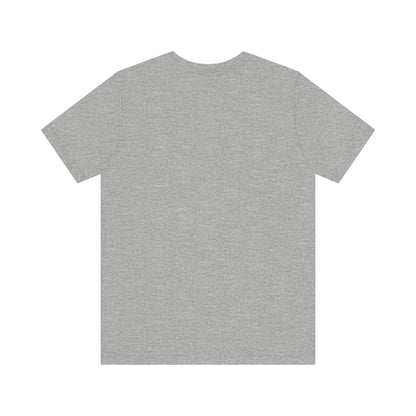 Dark Unicorn Profile T-Shirt – Dark Theme Grayscale Fierce Mythical Horse Design on Black Tee with Gothic Magic and Modern Ghost Effect. Unisex Jersey Short Sleeve Tee