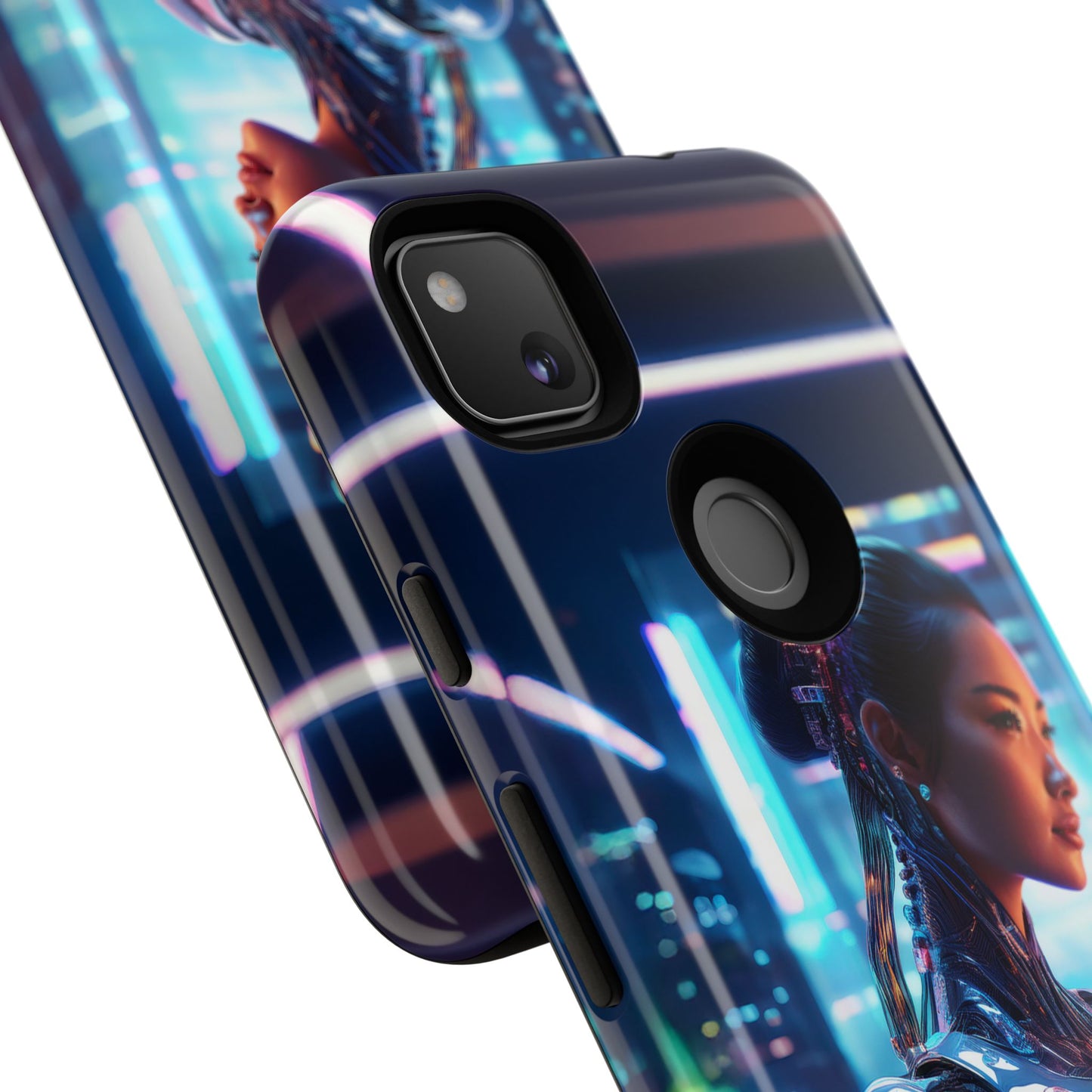 Futuristic Human Android Hybrid Cell Phone Case 013