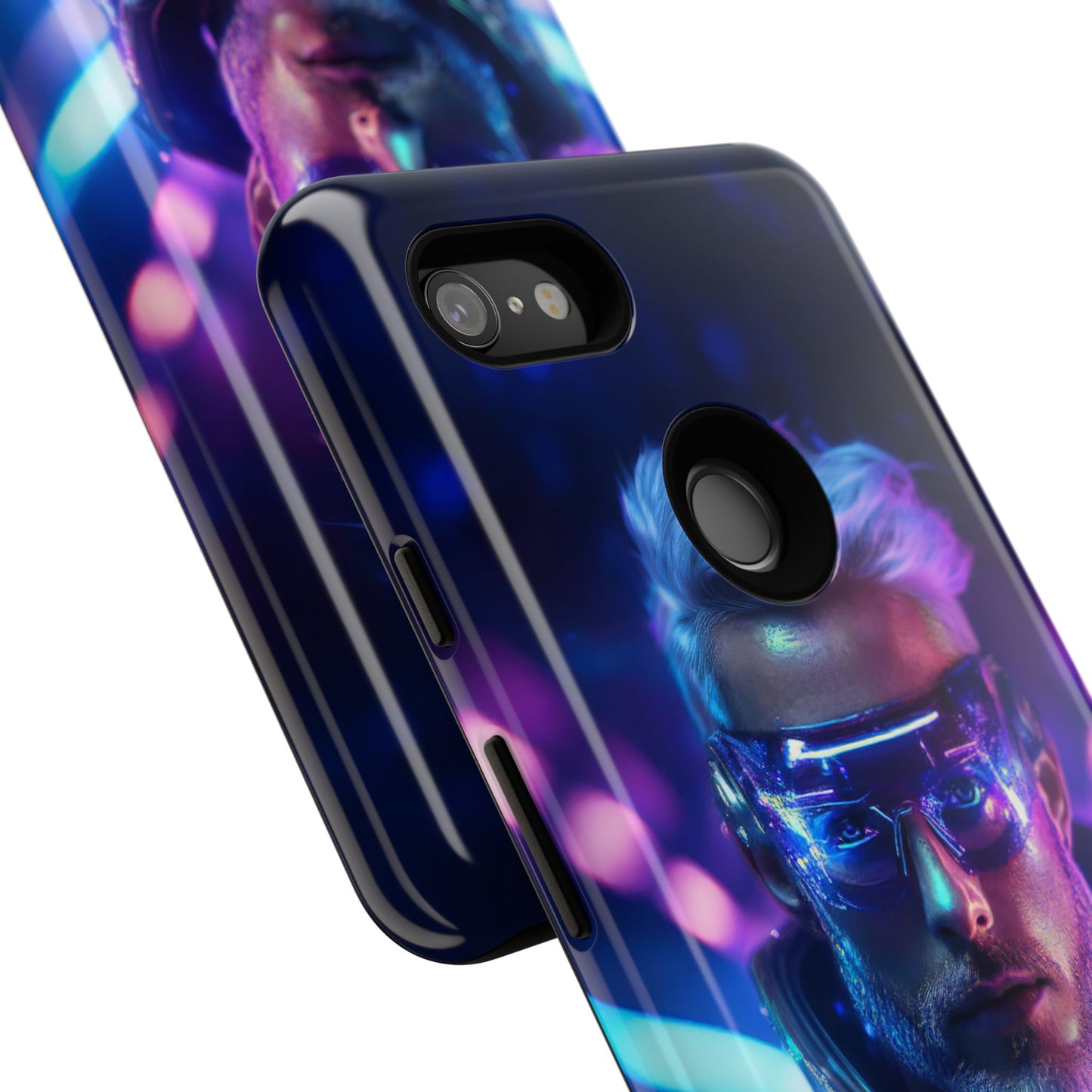 Futuristic Cyberpunk Male Cell Phone Case 020