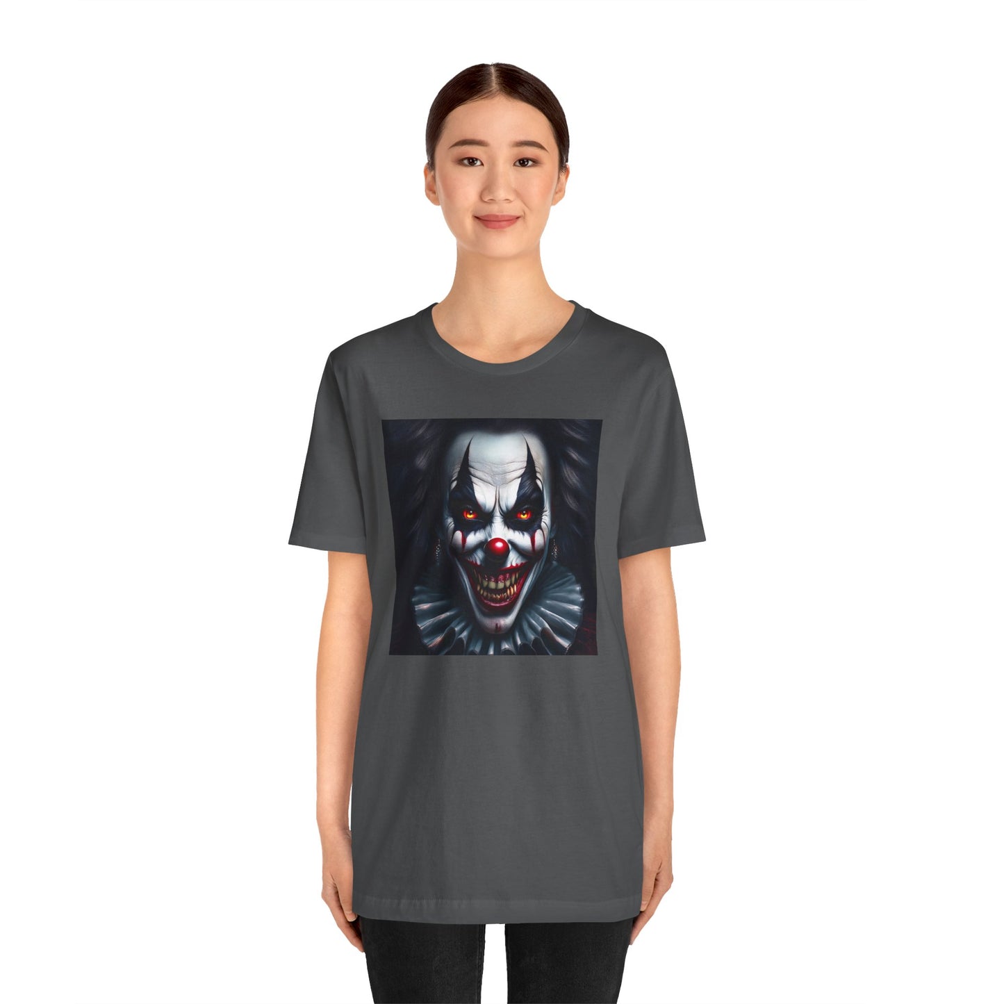 Nightmare Clown Halloween Shirt – Evil Clown Face Tee for Scary Halloween Vibes