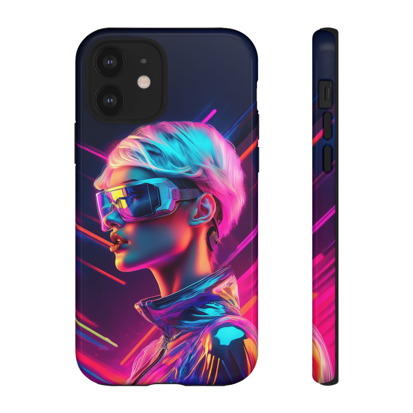 Futuristic Cyberpunk Female Cell Phone Case 031