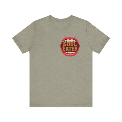 Colorful Design Soul Eater Shirt – Bold Funny Tee for Women Who Break Hearts and Don’t Apologize. Unisex Jersey Short Sleeve Tee