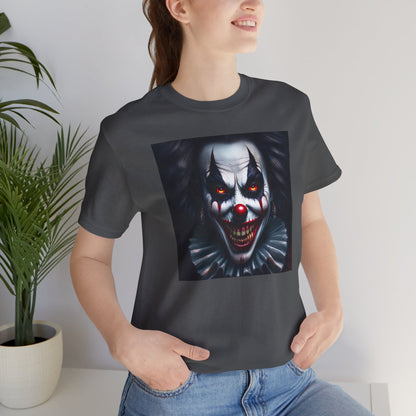 Nightmare Clown Halloween Shirt – Evil Clown Face Tee for Scary Halloween Vibes