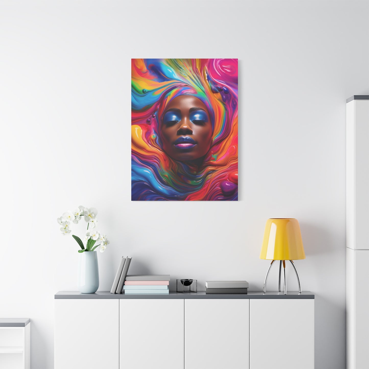 Painted Beauty 006 Canvas Wall Art