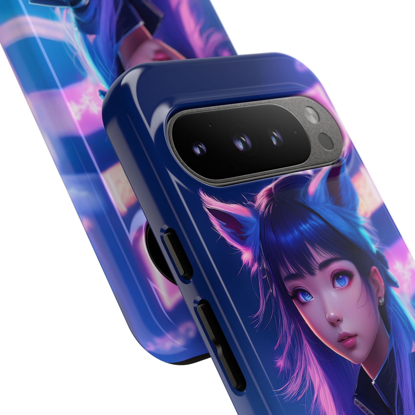 Futuristic Cyberpunk Female Cell Phone Case 010