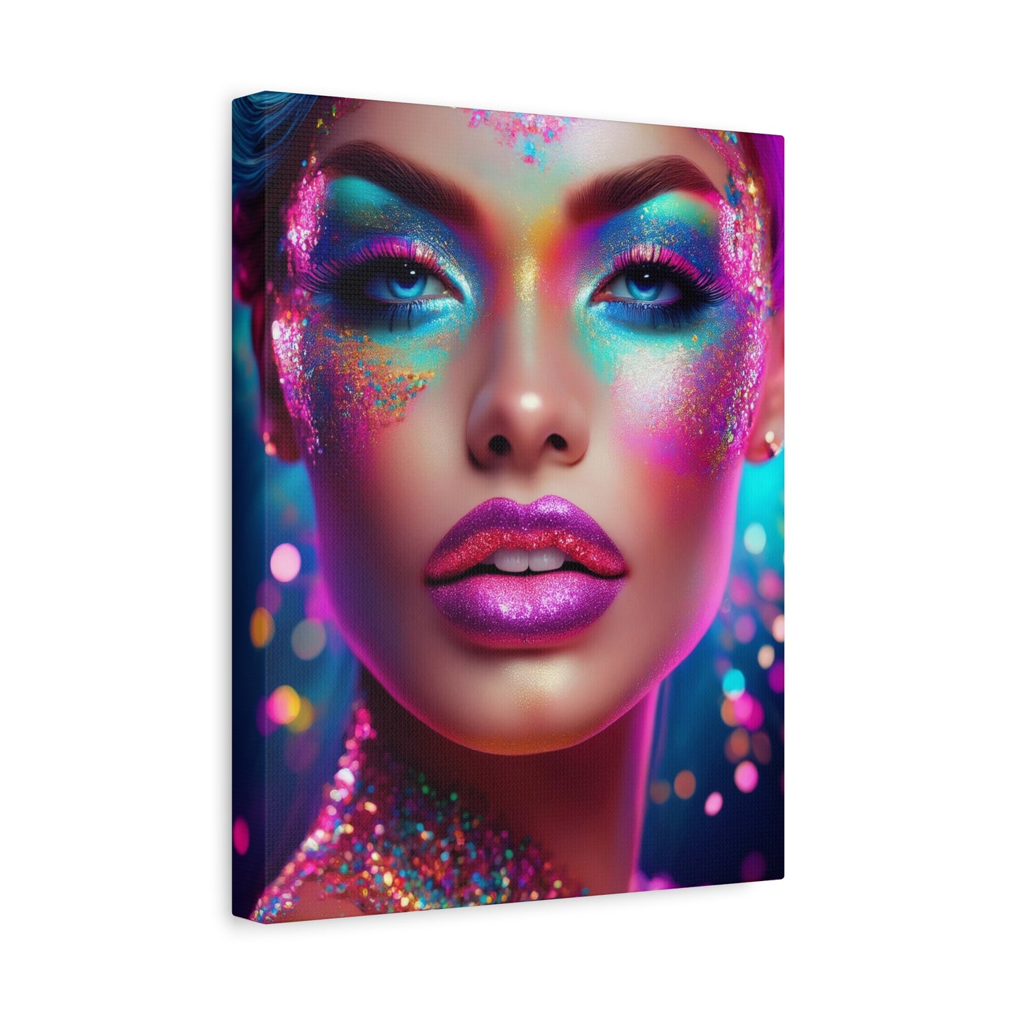 Glitter Love 008- Canvas Print – Vibrant Wall Decor