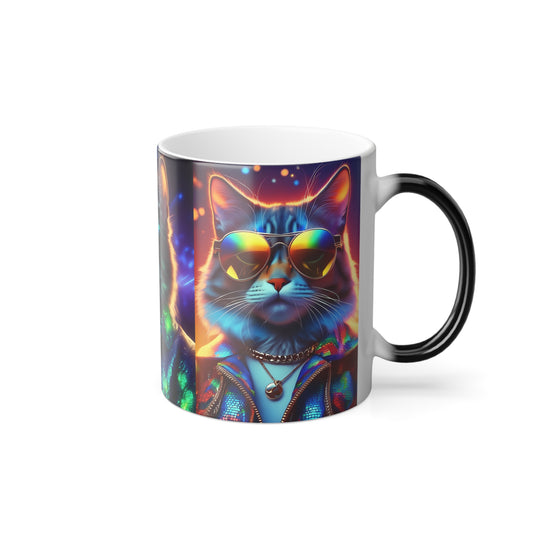 Cool Cats Color Morphing Mug, 11oz