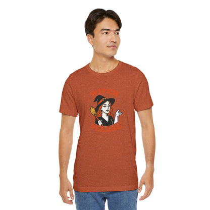 Witch Please Halloween Shirt – Sassy Retro Witch Graphic Tee for Funny Halloween Attitude