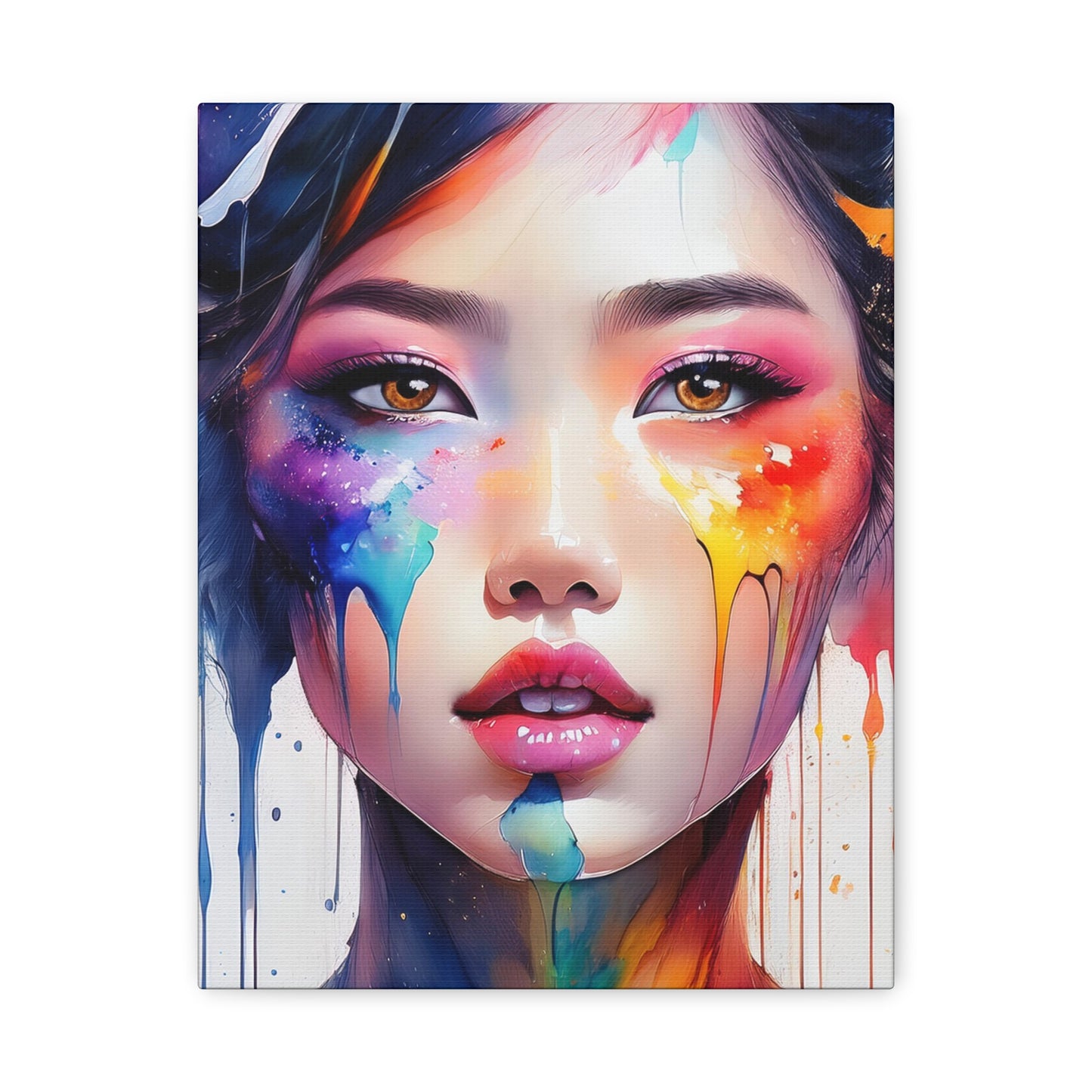 Painted Beauty 002 Canvas Wall Art