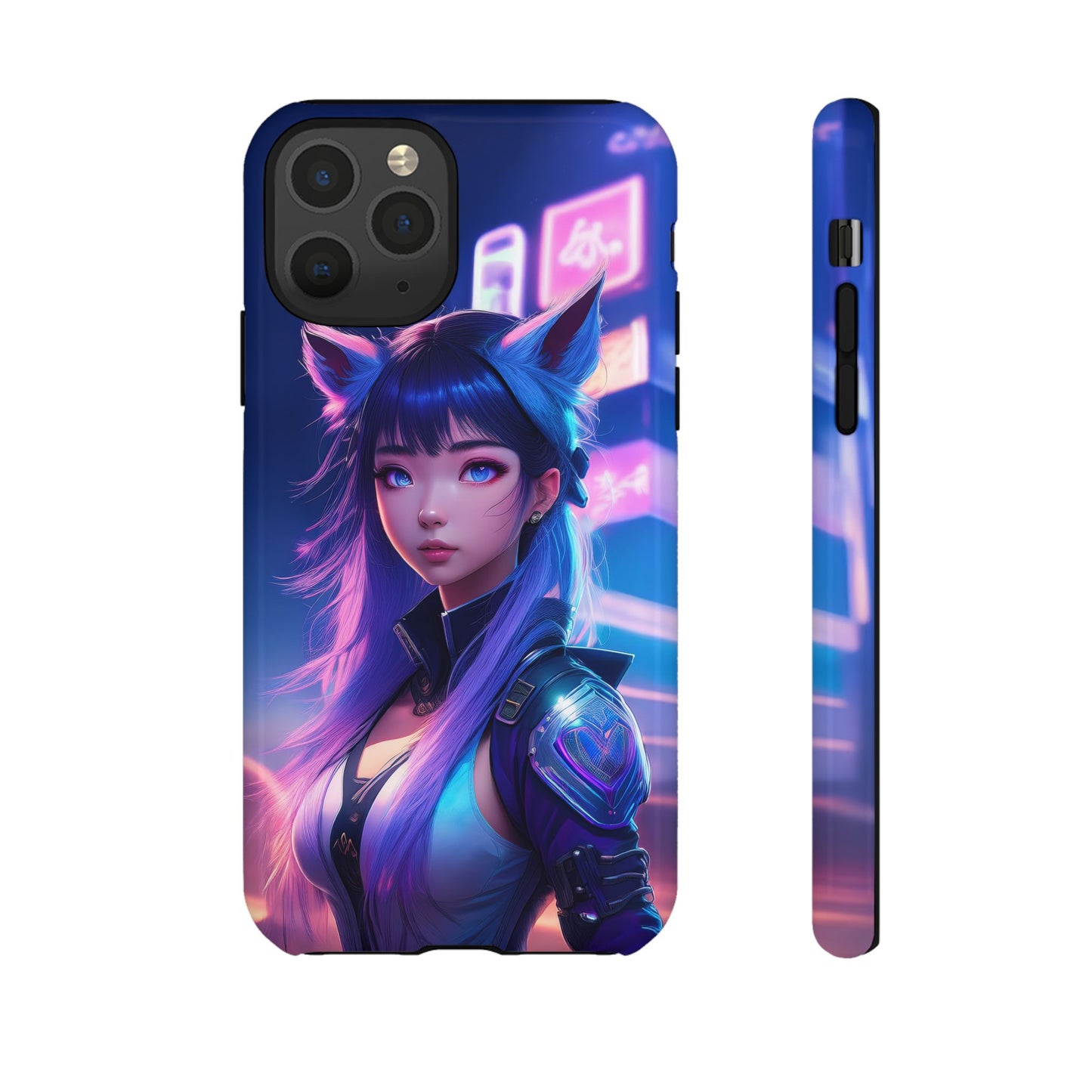 Futuristic Cyberpunk Female Cell Phone Case 010