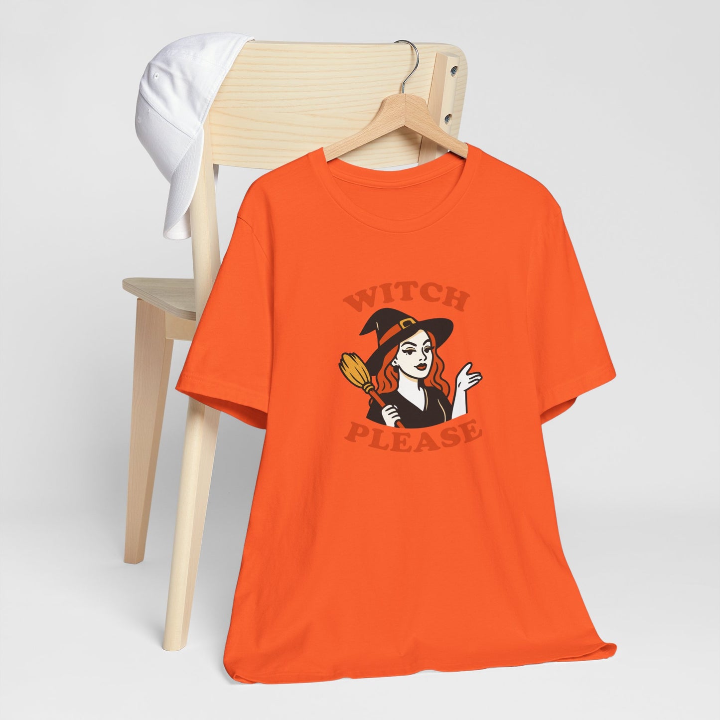 Witch Please Halloween Shirt – Sassy Retro Witch Graphic Tee for Funny Halloween Attitude