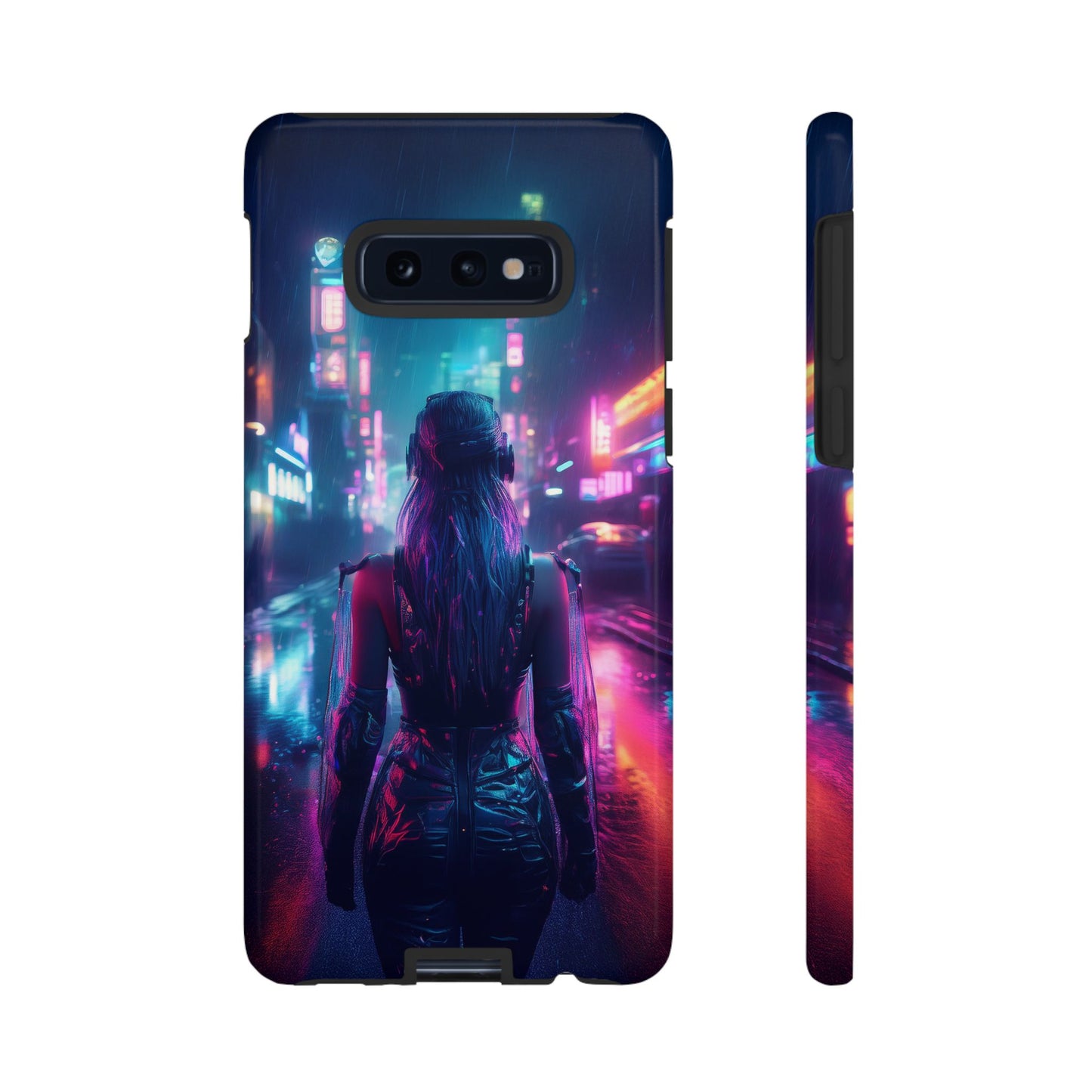 Futuristic Cyberpunk Female Cell Phone Case 032