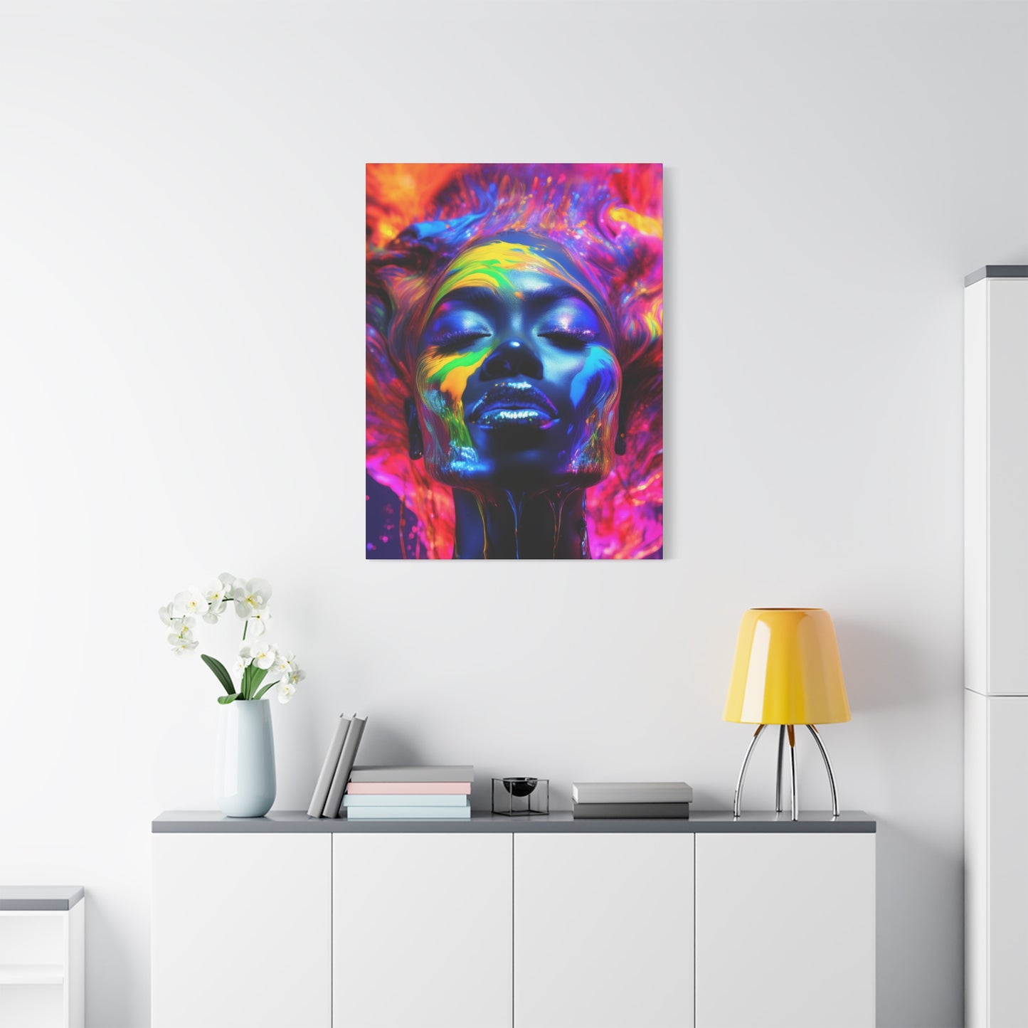 Painted Beauty 005 Canvas Wall Art