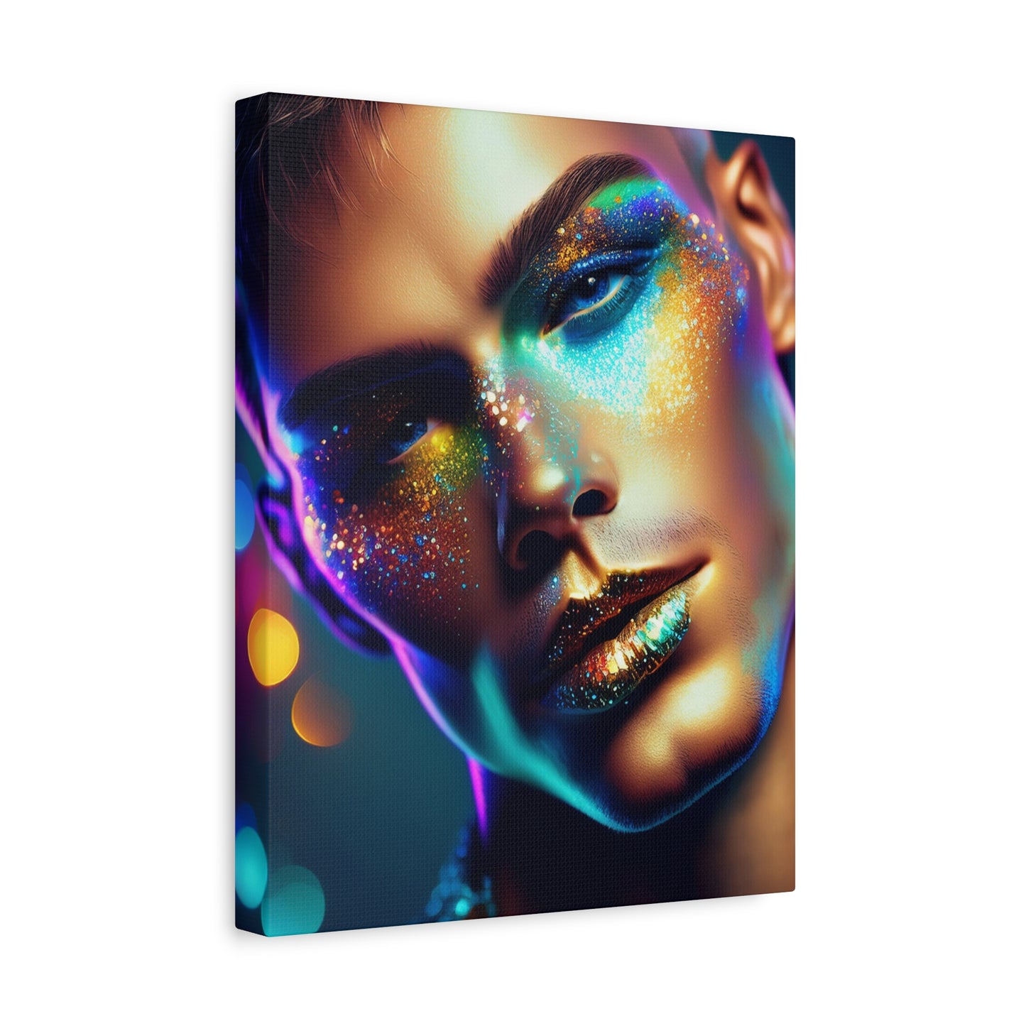 Glitter Love 010- Canvas Print – Vibrant Wall Decor