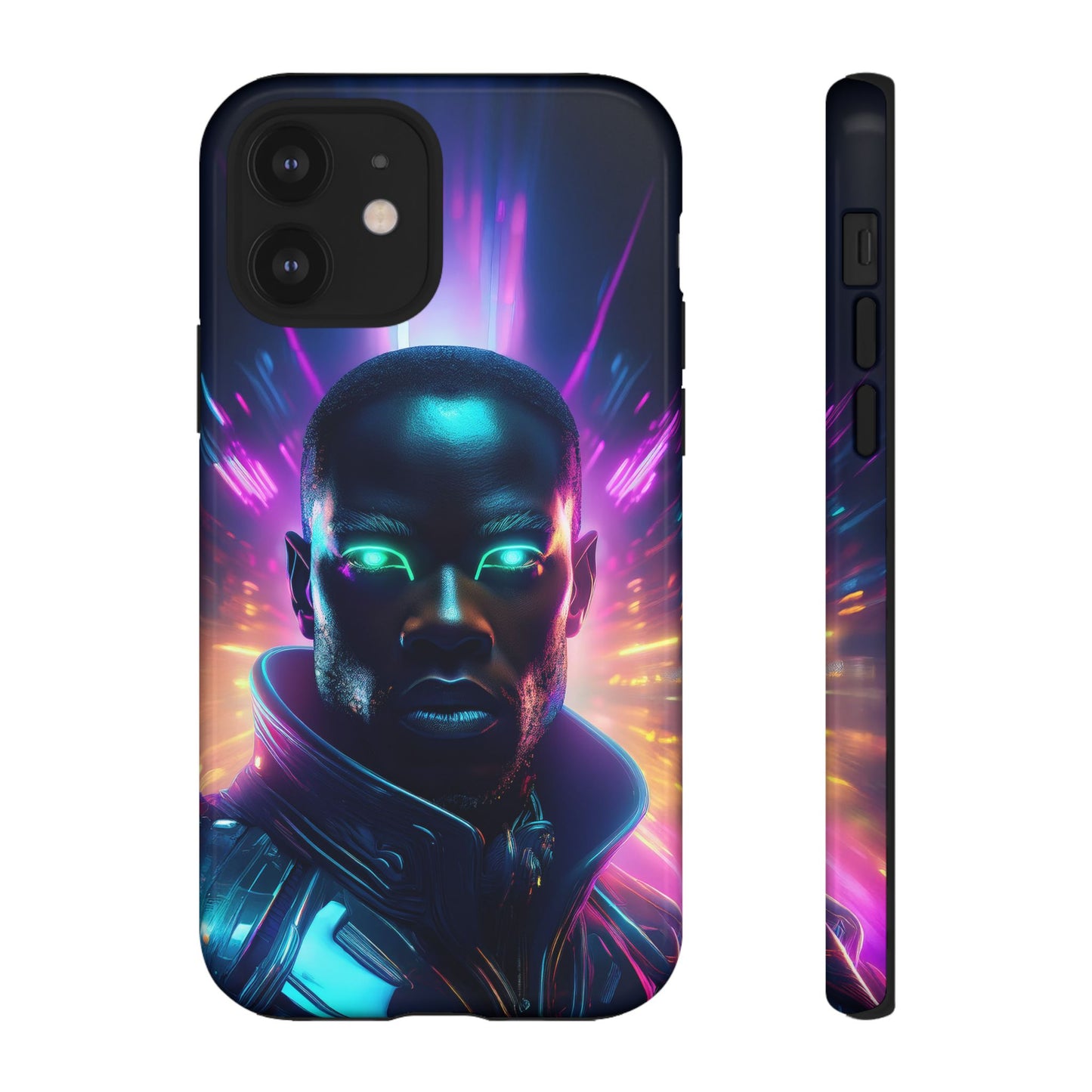 Futuristic Cyberpunk Male Cell Phone Case 022