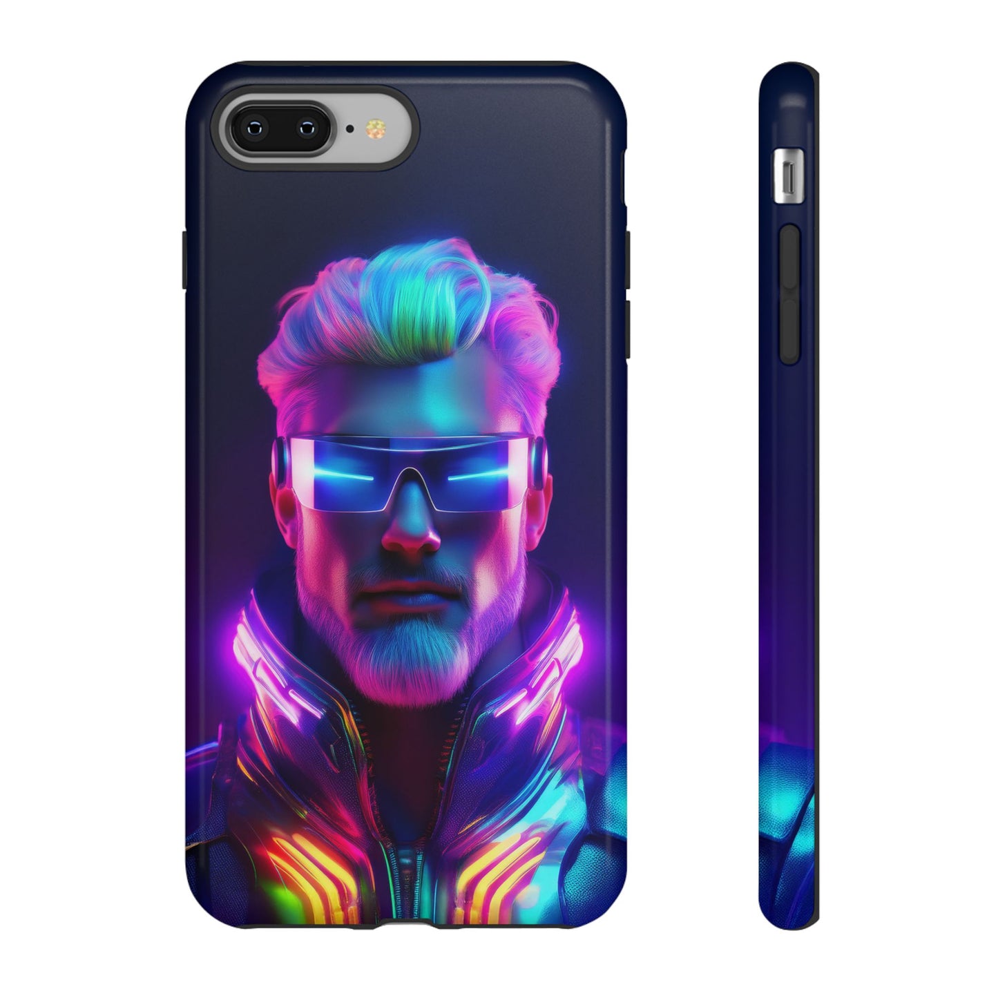 Futuristic Cyberpunk Male Cell Phone Case 026