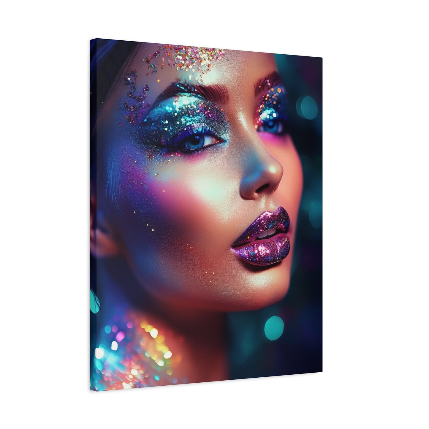 Glitter Love 011- Canvas Print – Vibrant Wall Decor