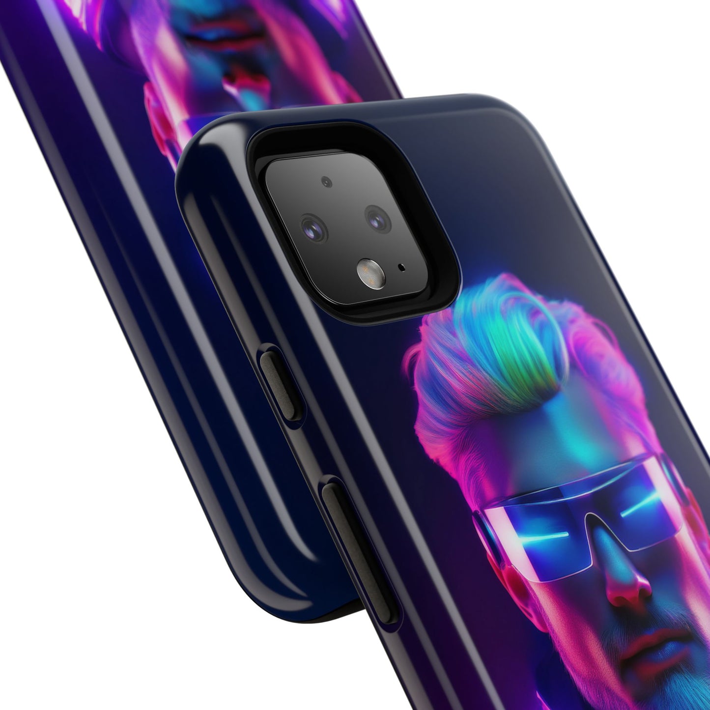 Futuristic Cyberpunk Male Cell Phone Case 026