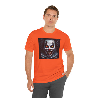 Nightmare Clown Halloween Shirt – Evil Clown Face Tee for Scary Halloween Vibes