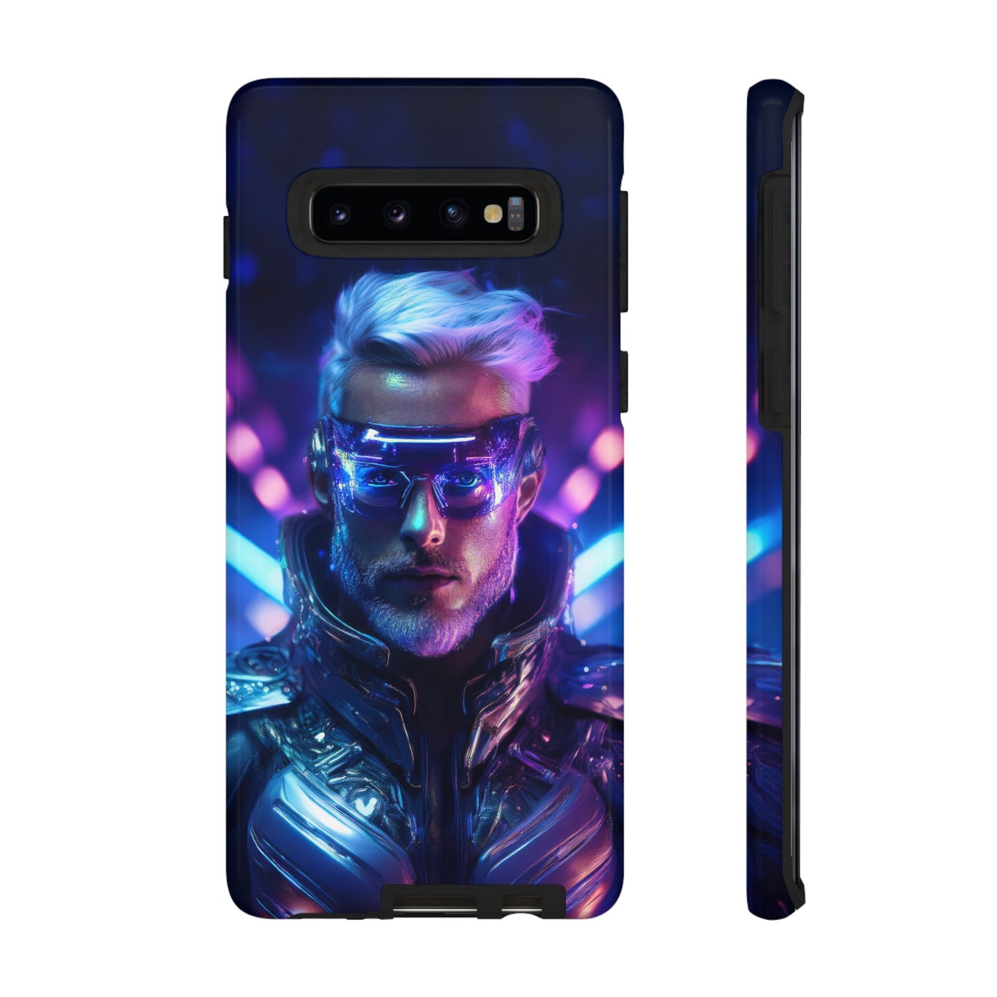 Futuristic Cyberpunk Male Cell Phone Case 020