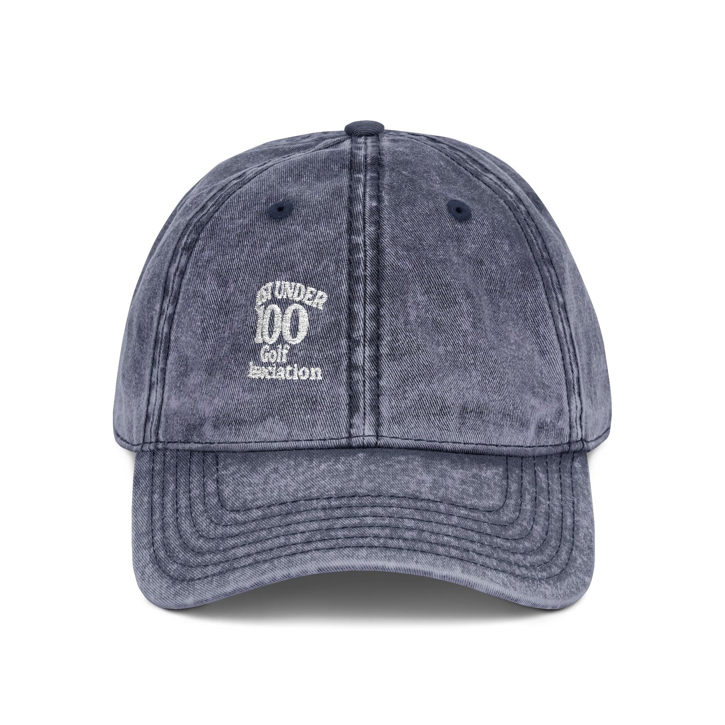 Just Under 100 Golf Vintage Hat – Embroidered Funny Golf Hat for Weekend Golfers and Casual Fairway Vibes
