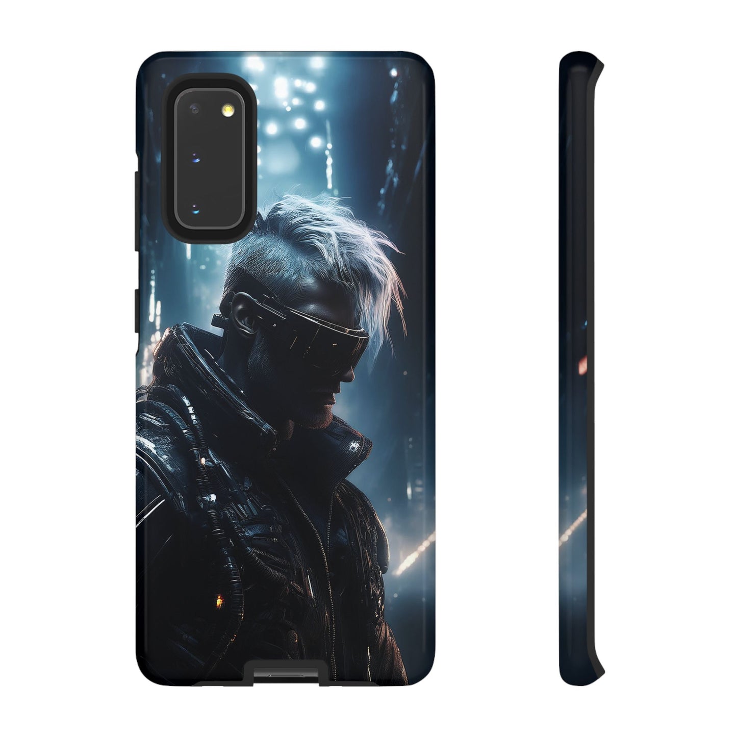 Futuristic Cyberpunk Male Cell Phone Case 025