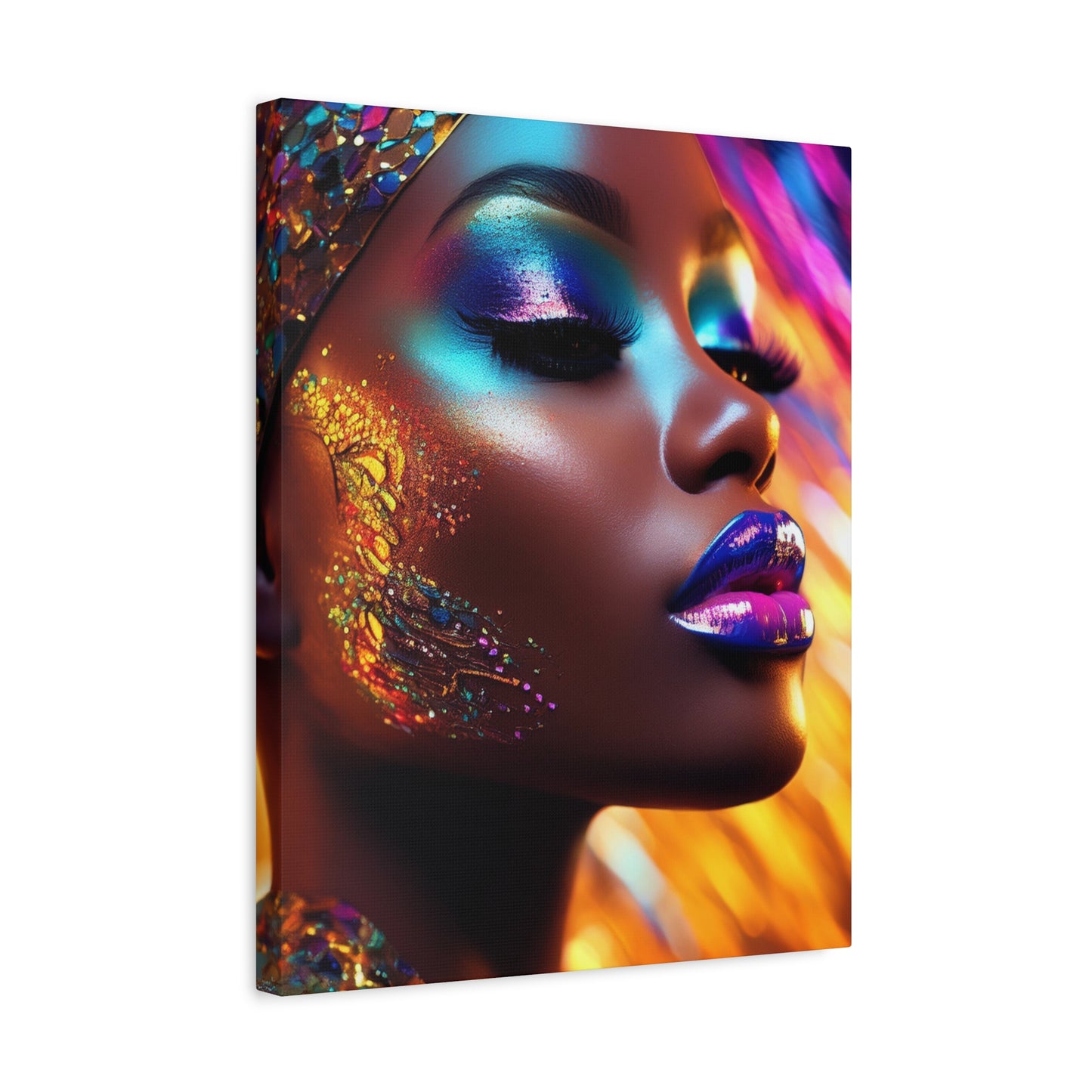 Glitter Love 013- Canvas Print – Vibrant Wall Decor