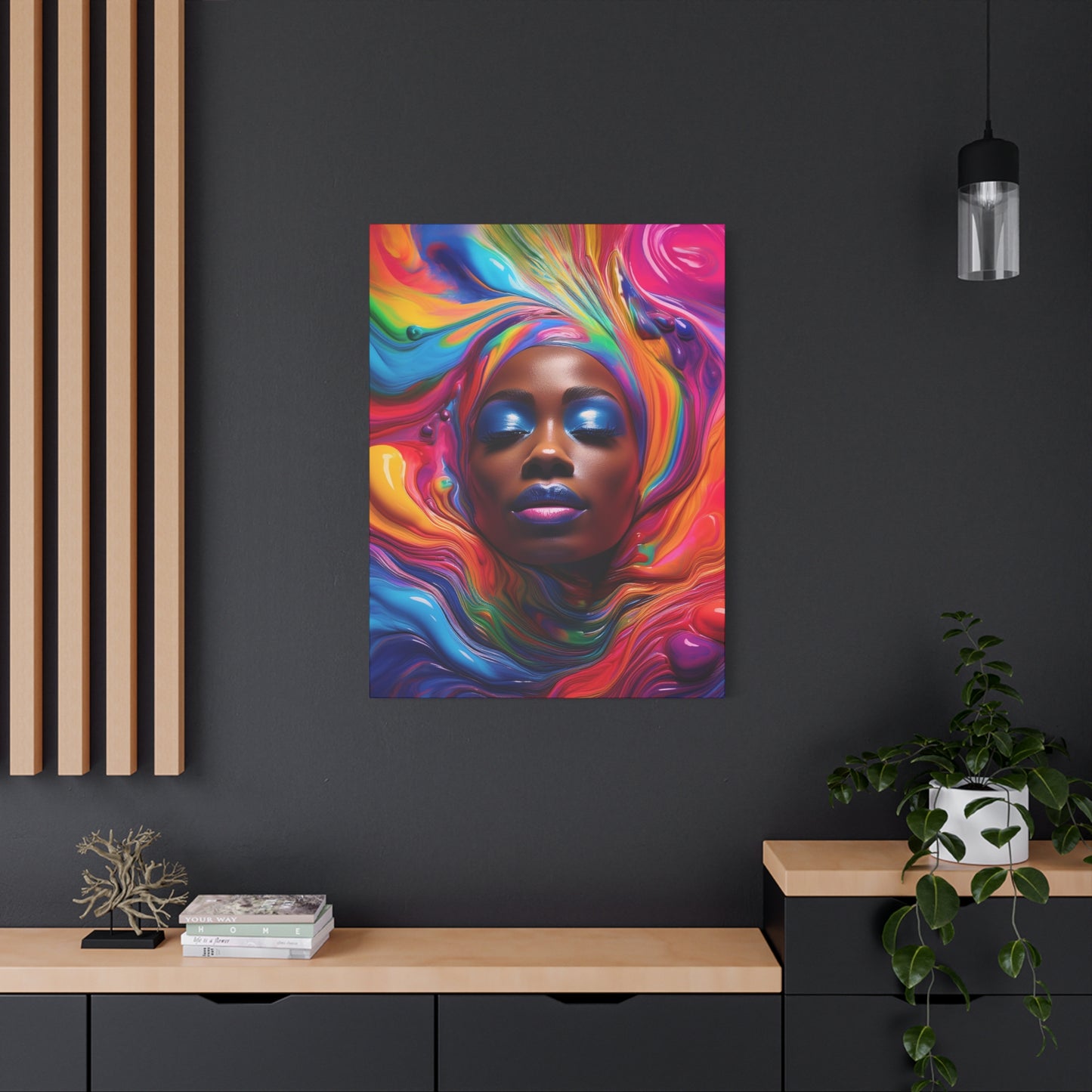 Painted Beauty 006 Canvas Wall Art