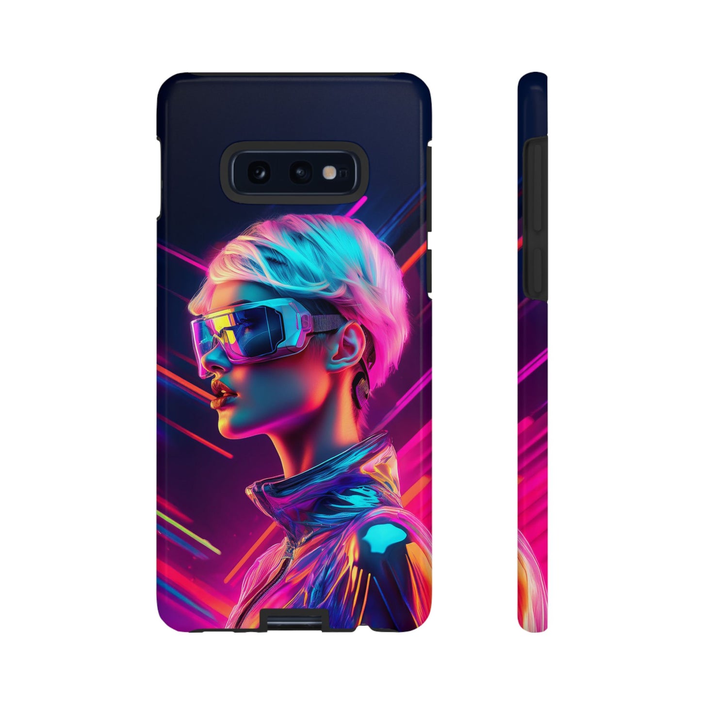 Futuristic Cyberpunk Female Cell Phone Case 031