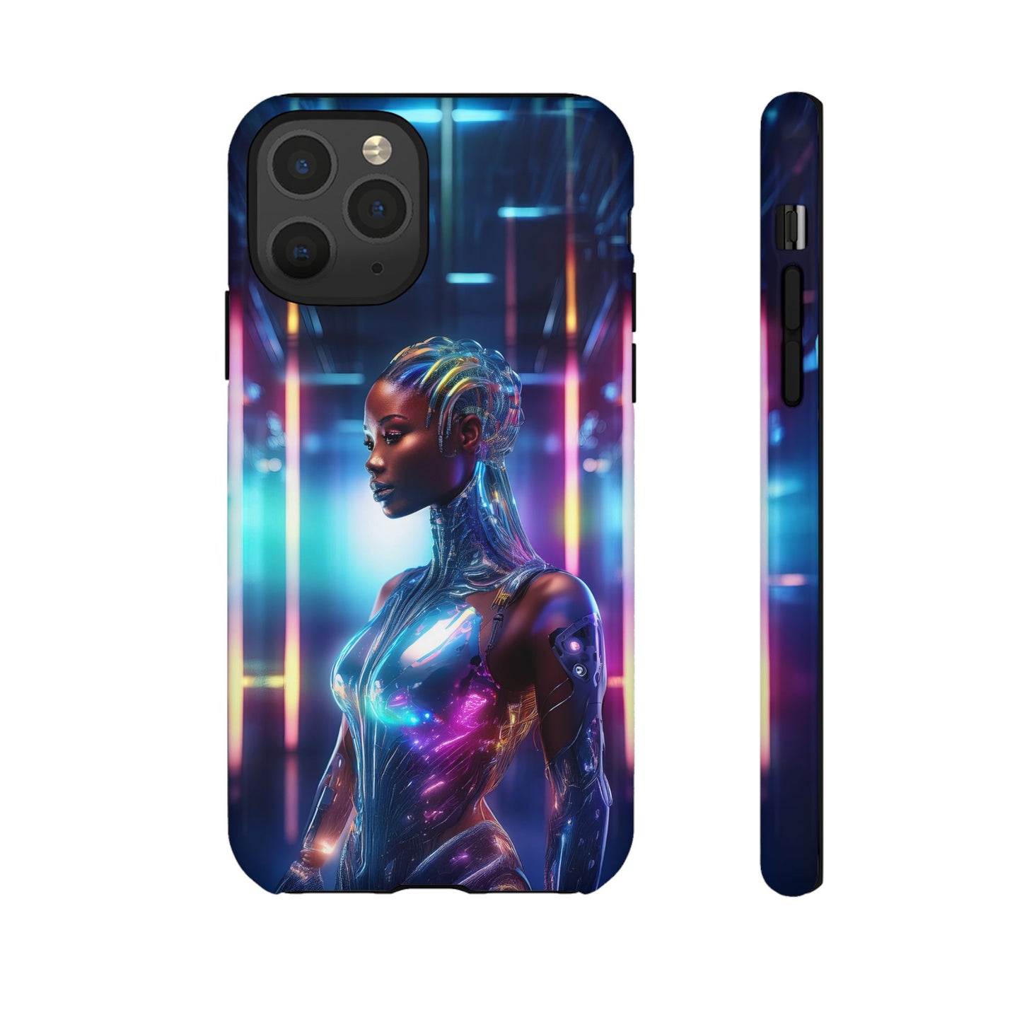 Futuristic Human Android Hybrid Cell Phone Case 014