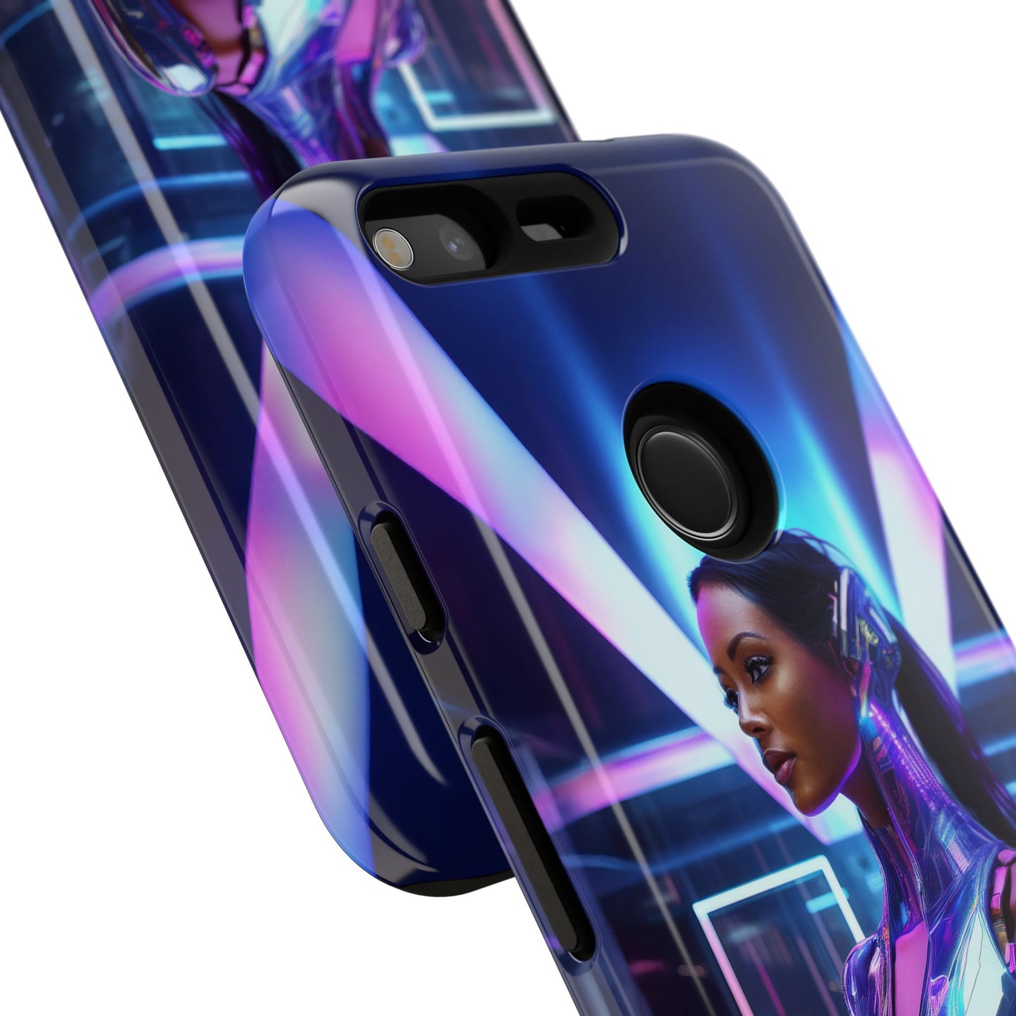 Futuristic Human Android Hybrid Cell Phone Case 017