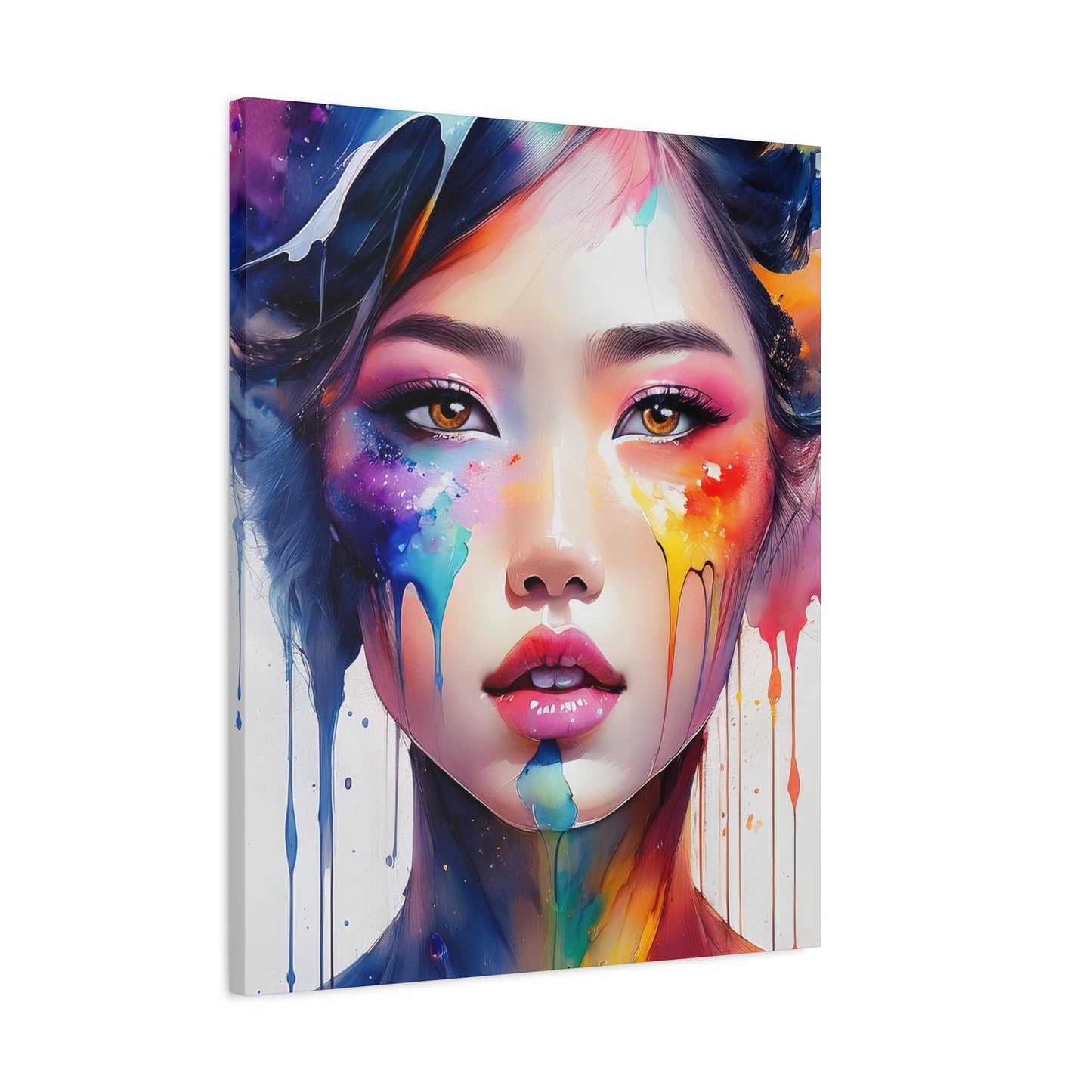 Painted Beauty 002 Canvas Wall Art