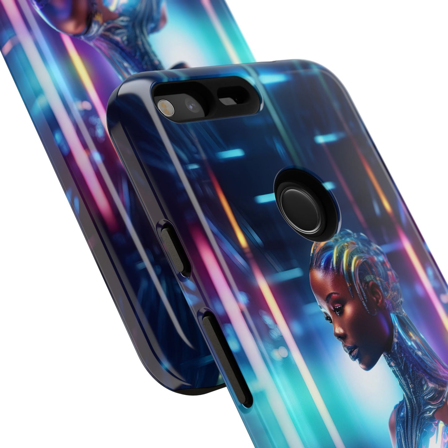 Futuristic Human Android Hybrid Cell Phone Case 014