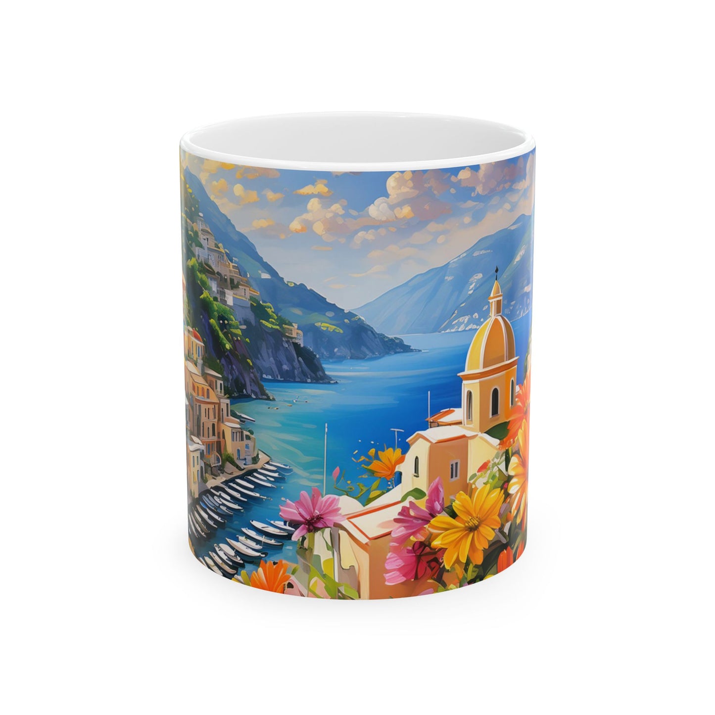 Dreaming of Italy Ceramic Mug, (11oz, 15oz)