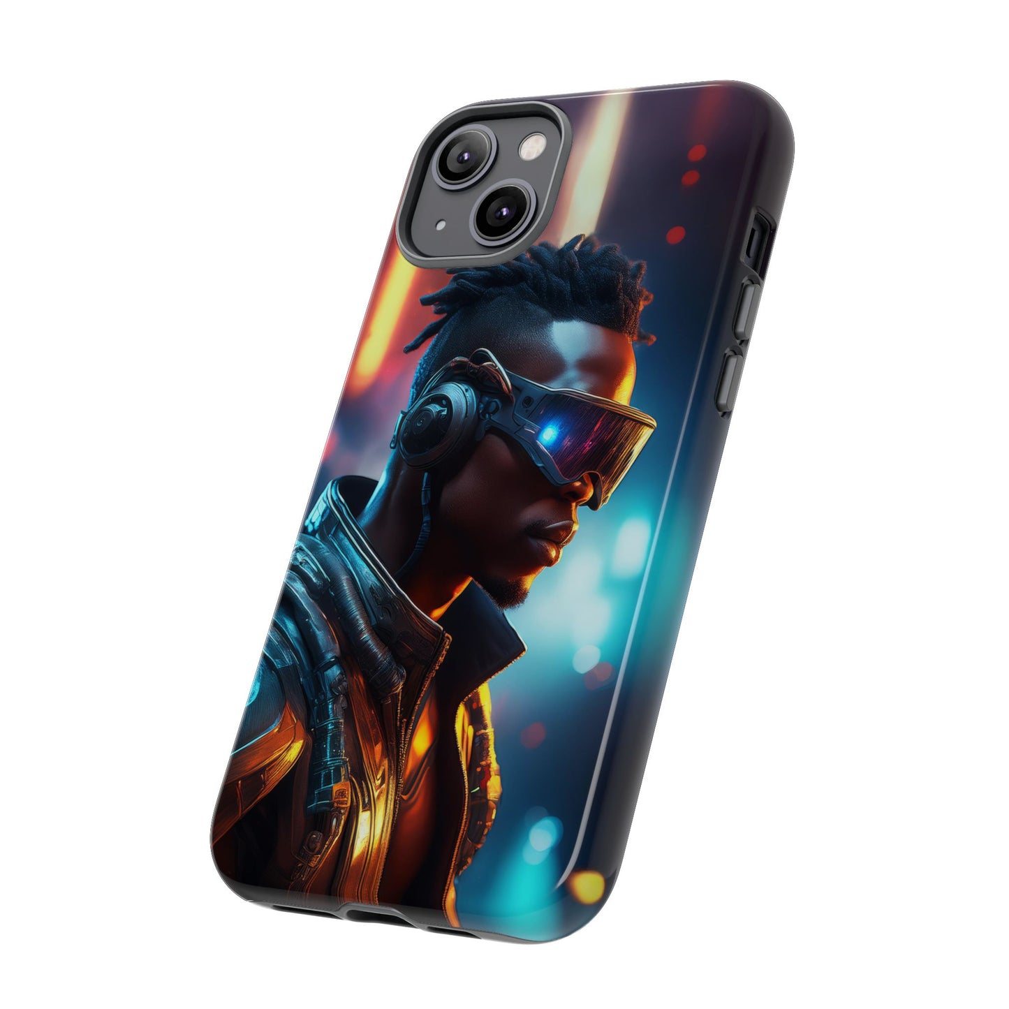 Futuristic Cyberpunk Male Cell Phone Case 016