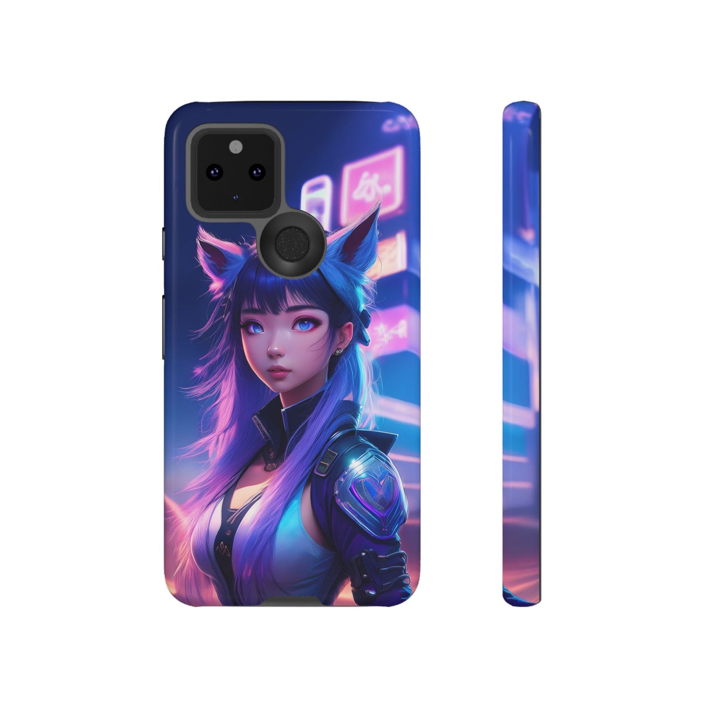 Futuristic Cyberpunk Female Cell Phone Case 010