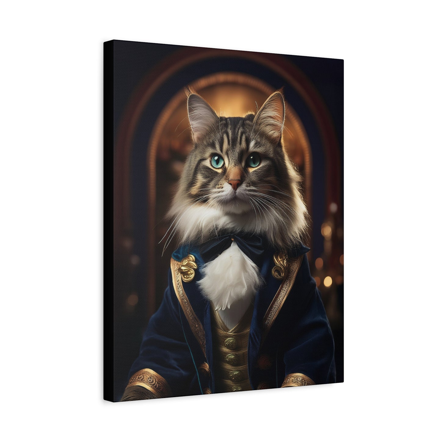 Duke purrington Canvas Art | Stretched Matte Wall Decor