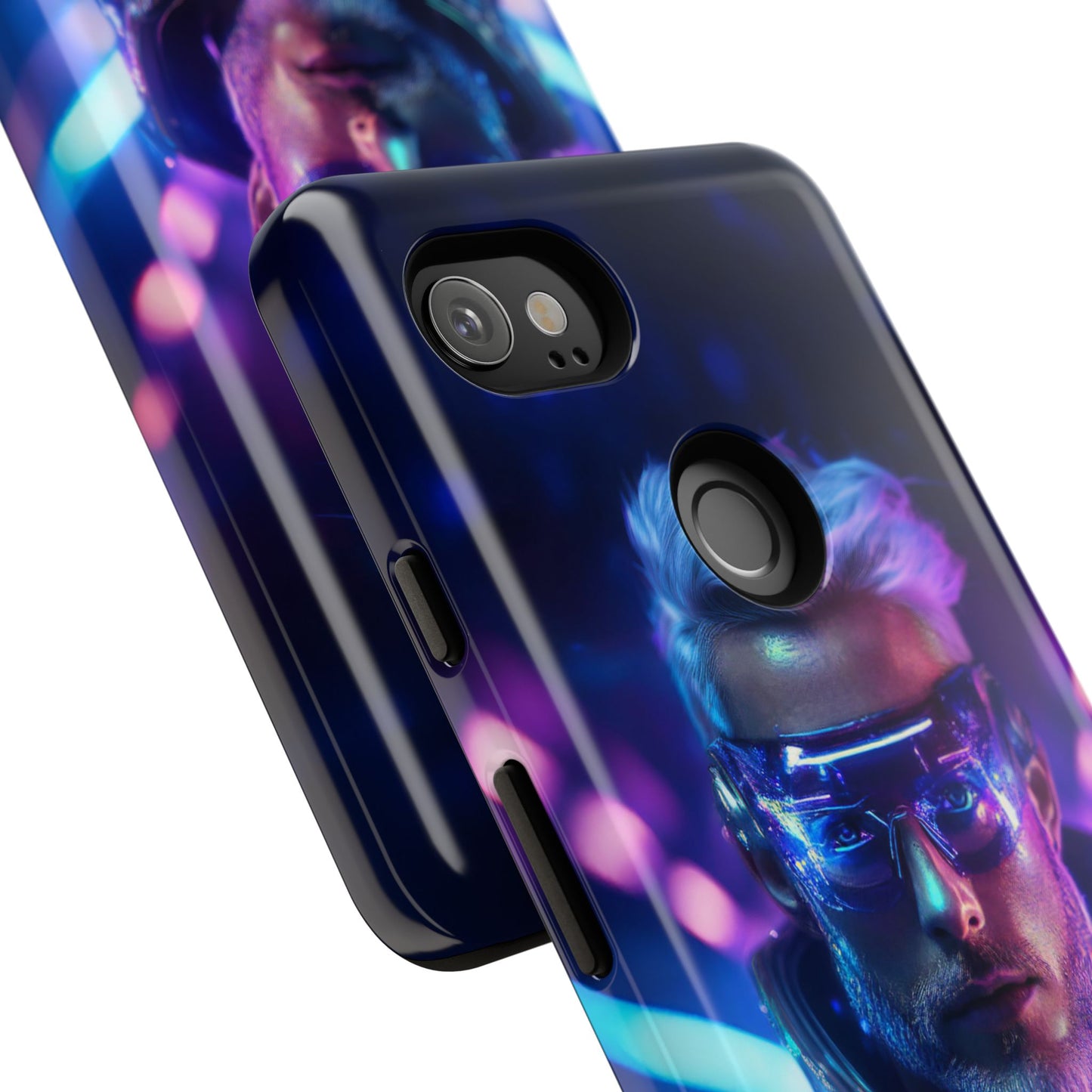 Futuristic Cyberpunk Male Cell Phone Case 020